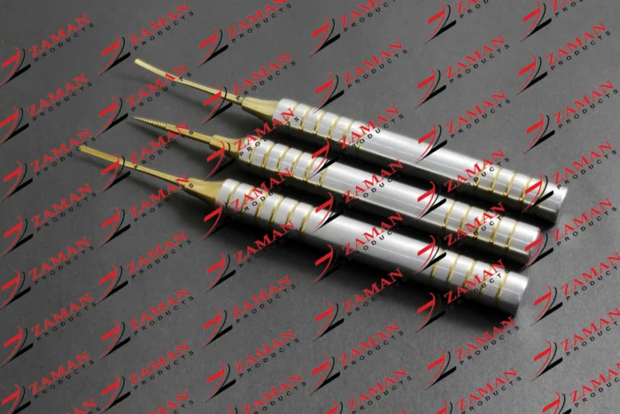 Flexable Periotome dental implant & tooth Extraction Screw Periodontal 3 PCs Set
