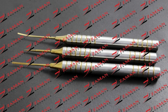 Flexable Periotome dental implant & tooth Extraction Screw Periodontal 3 PCs Set - Image 3