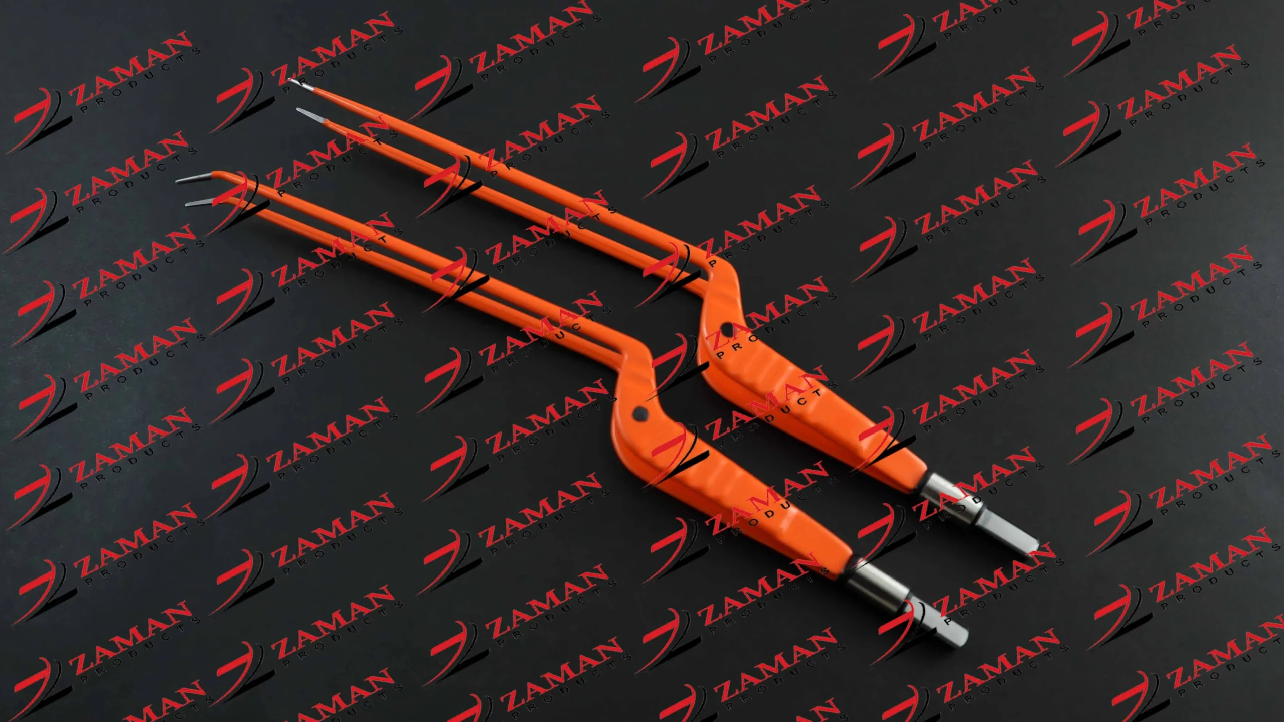 European Bayonet Non Stick Bipolar Forceps & Cables (2 pcs + 2 Cords Set ) By Zaman Products - Image 4