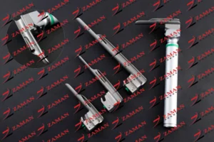 Fiberoptic Miller Laryngoscope Set