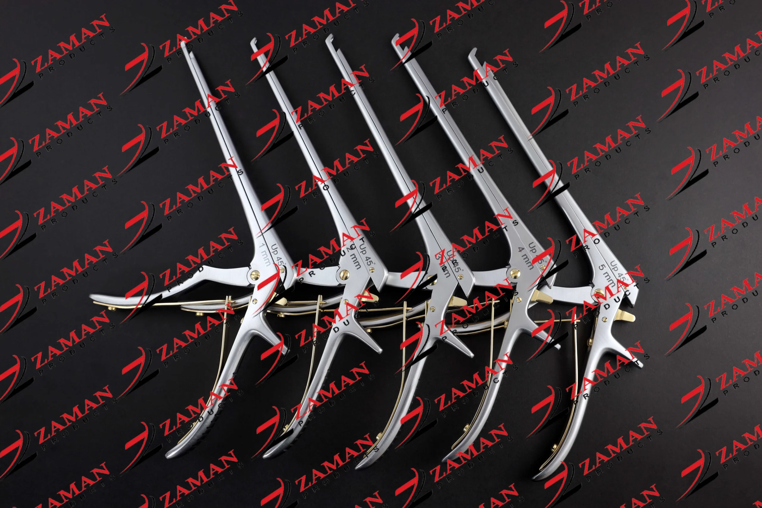 Convertible Kerrison Rongeurs 1,2,3,4,5 mm 5 PCs German Orthopedic Instruments - Image 2