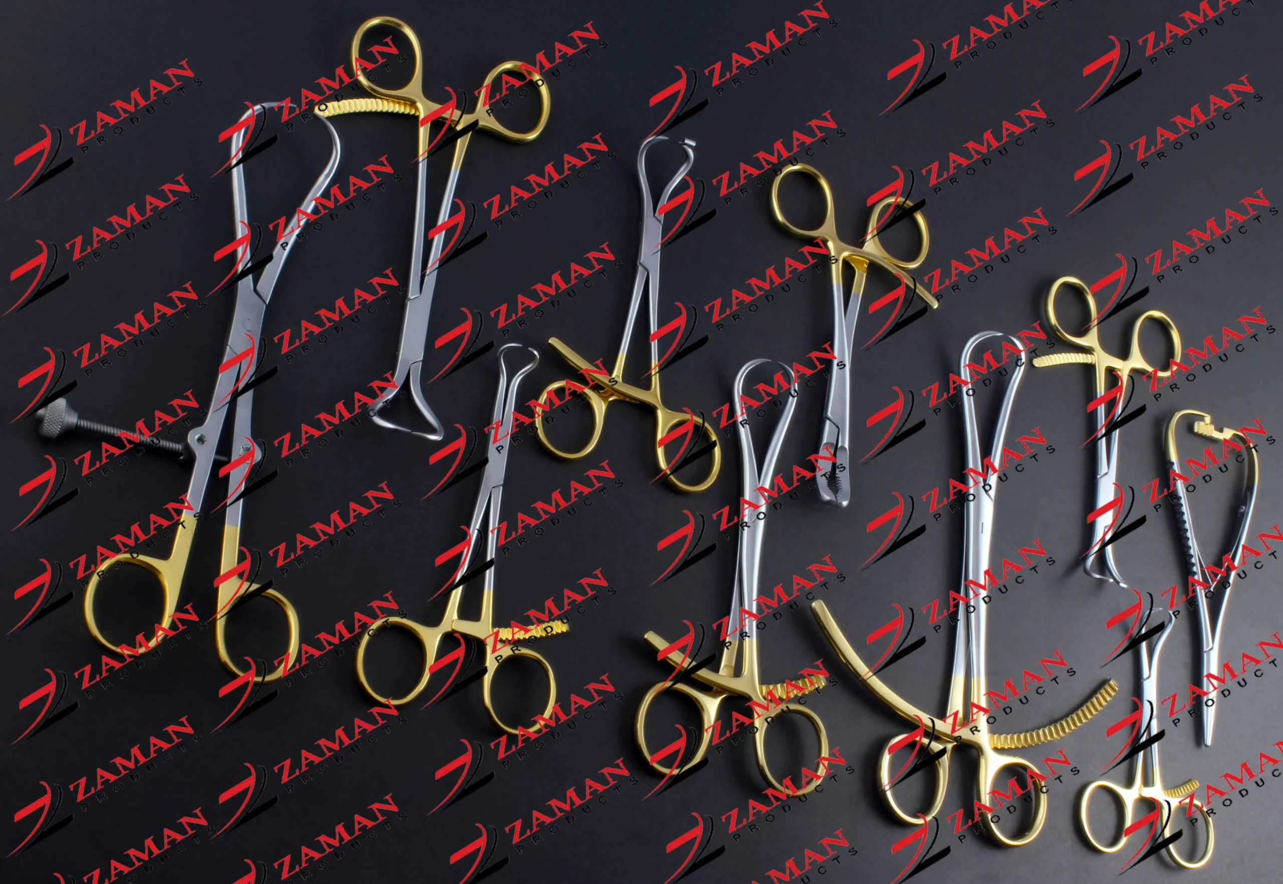 Bone Reduction Holding Forceps Gold Surgical Instruments Orthopedics 10 PCS Set - Image 3