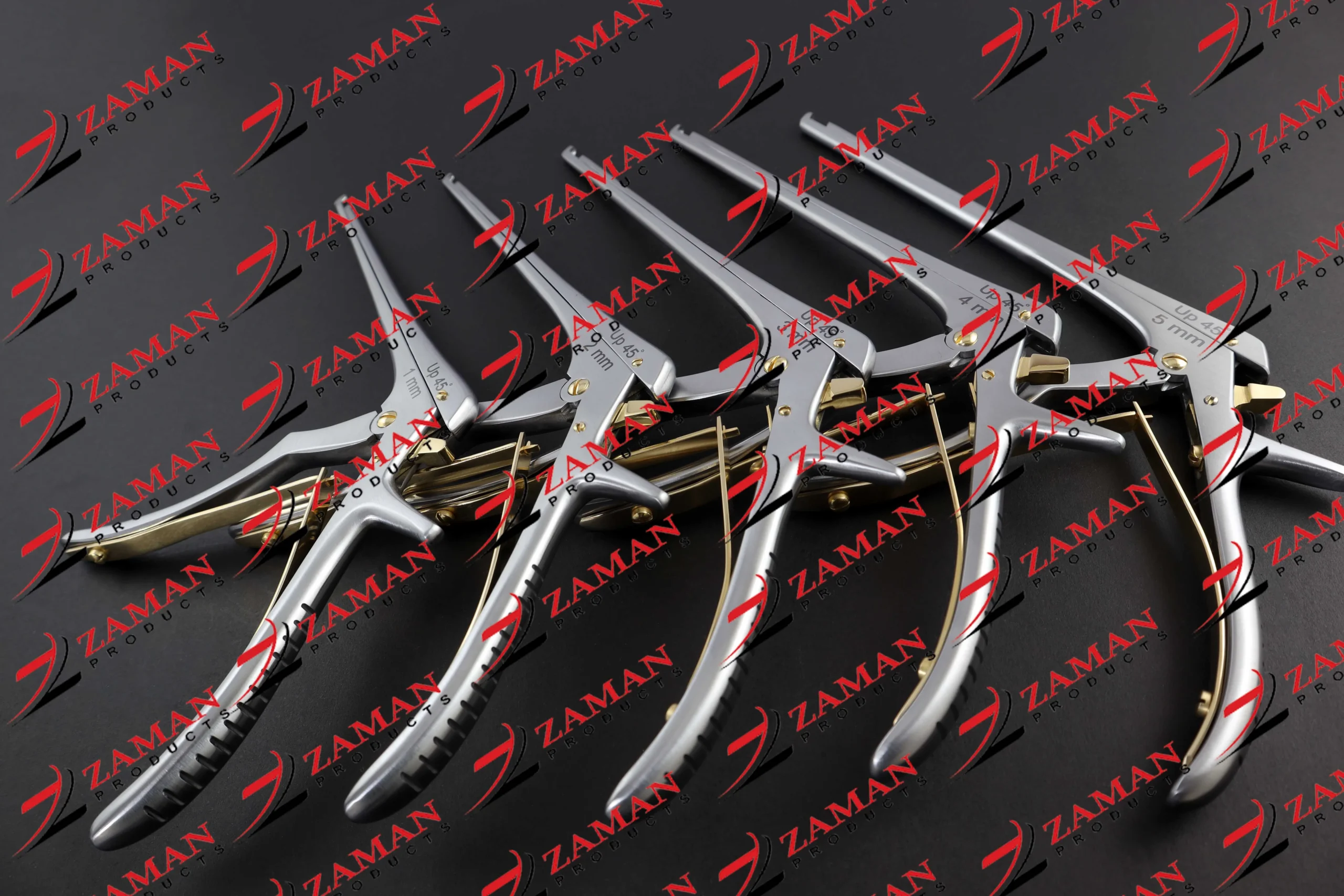 Convertible Kerrison Rongeurs 1,2,3,4,5 mm 5 PCs German Orthopedic Instruments - Image 4