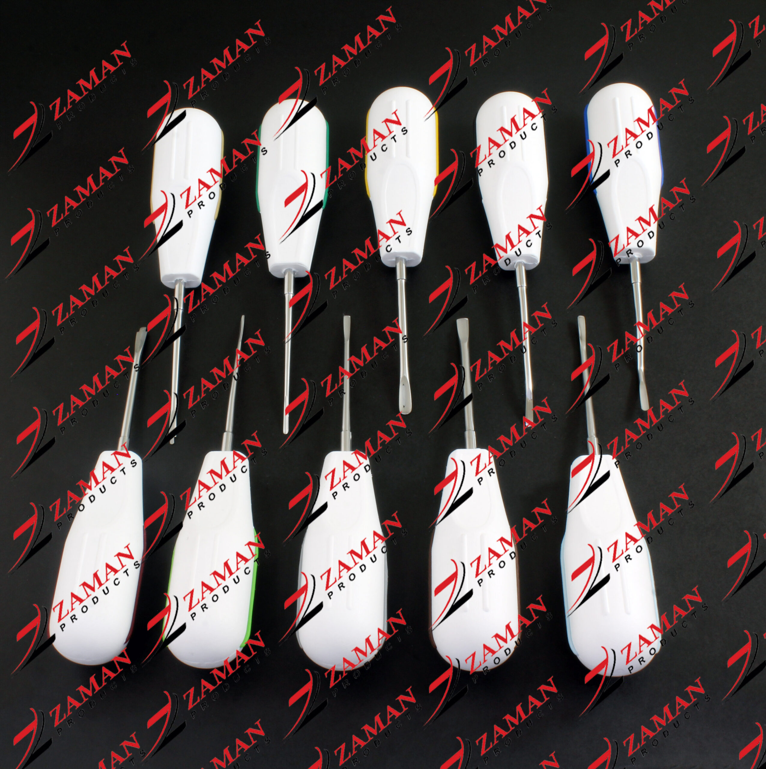 10 Pcs Dental Extraction Root Minimally Invasive Tooth Extracting Elevators