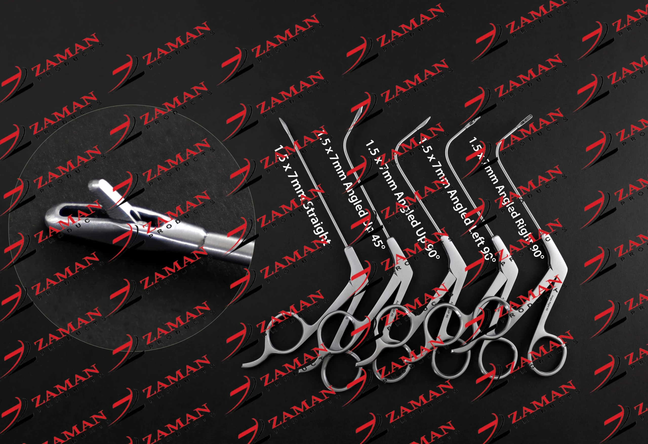 Mini-Struycken Through-Cutting Forceps Set of 5 Pieces ENT instruments