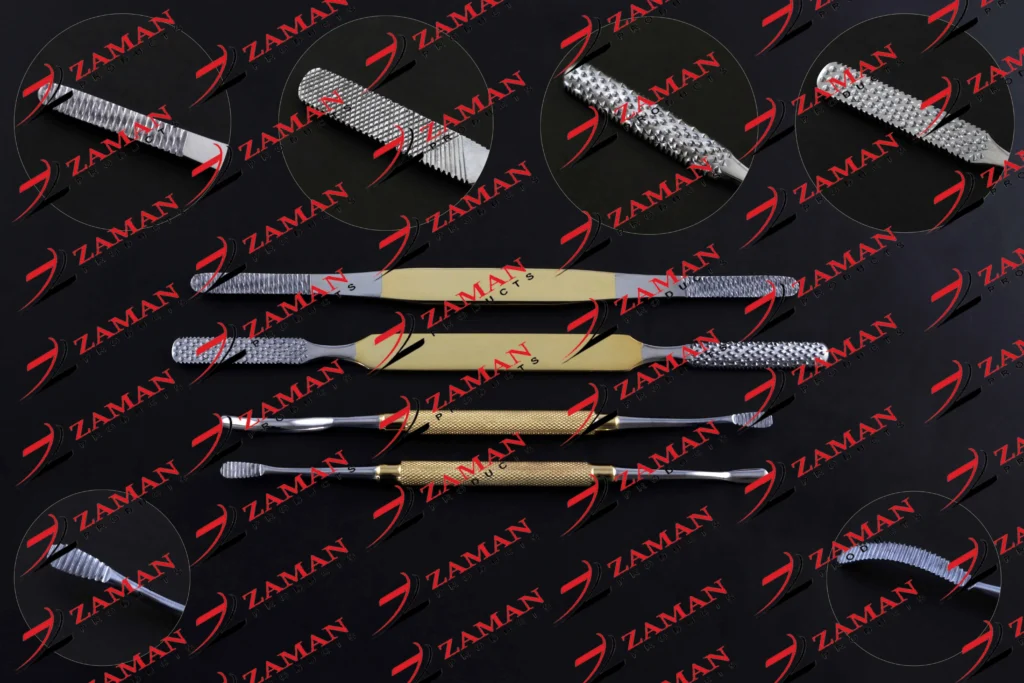 Forman Rasp Rhinoplasty Fomon Double Ended Nasal Rasp Medium 4 PCs Set By Zaman ...