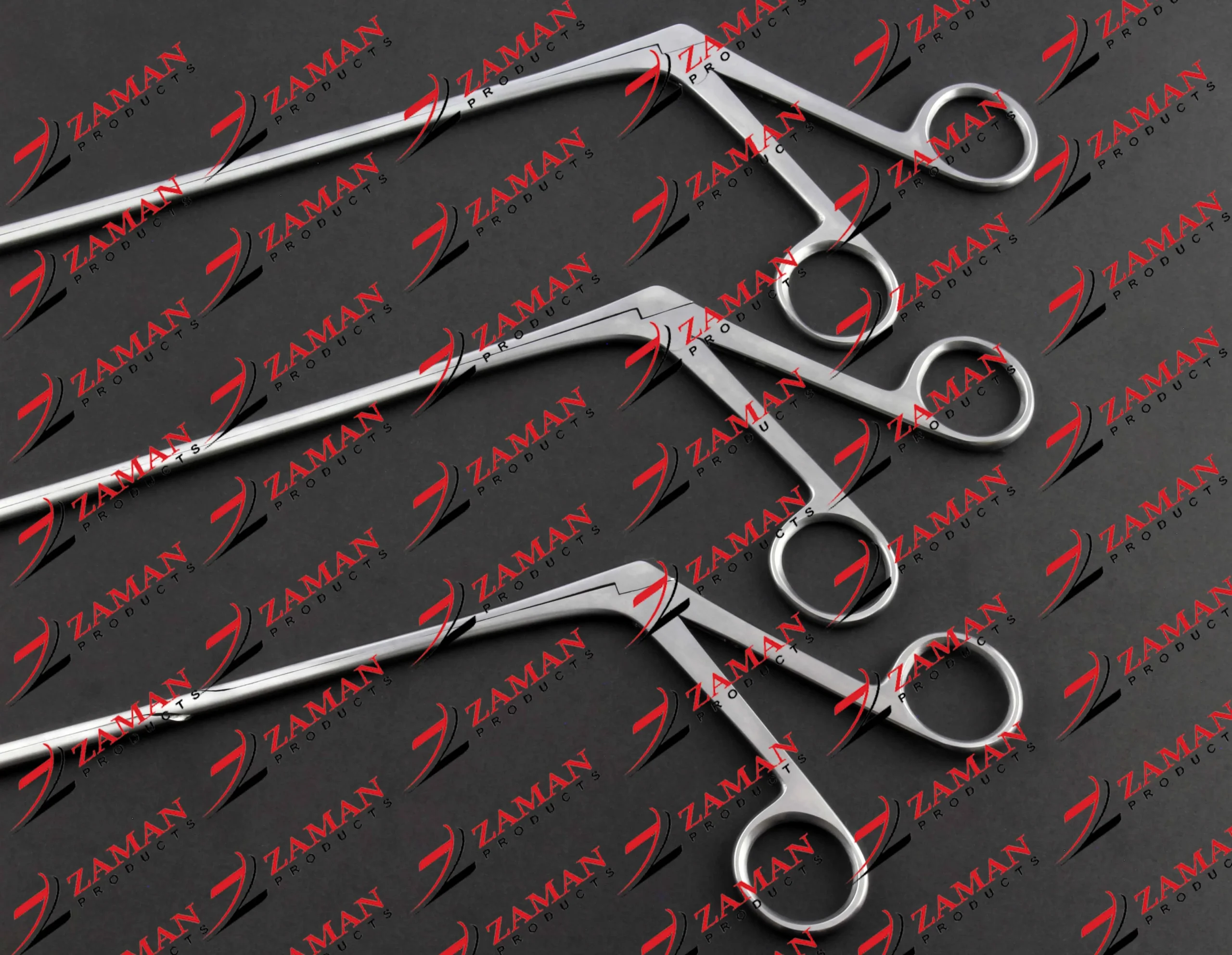Blakesley Ethmoid Forceps Ent Sinuscopy Down Straight Up 4 mm x 22 cm 03 PCs Set - Image 5