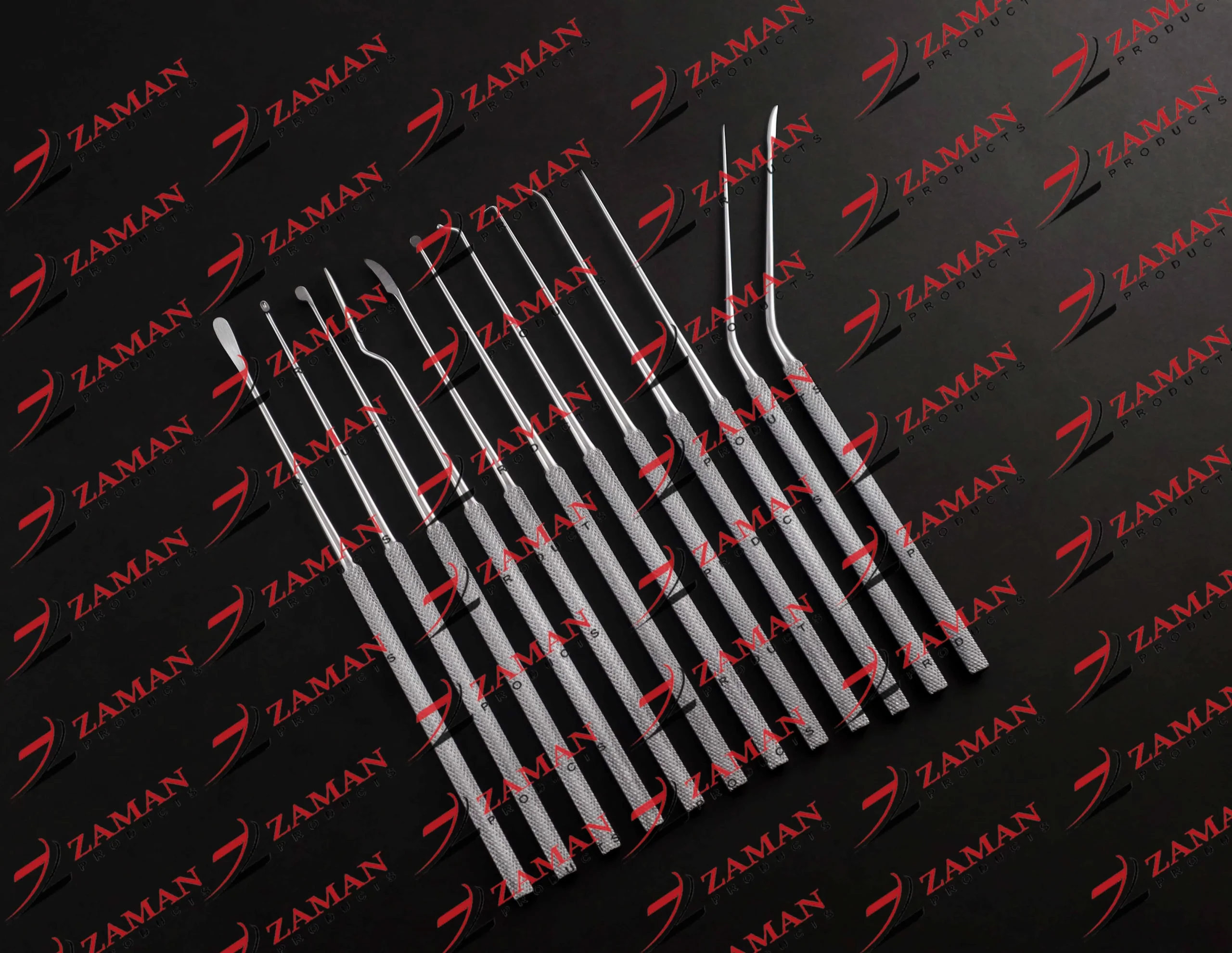 Shea Ear Operation Micro Repositor Set of 12 Pcs Surgical ENT Instruments Set - Image 2