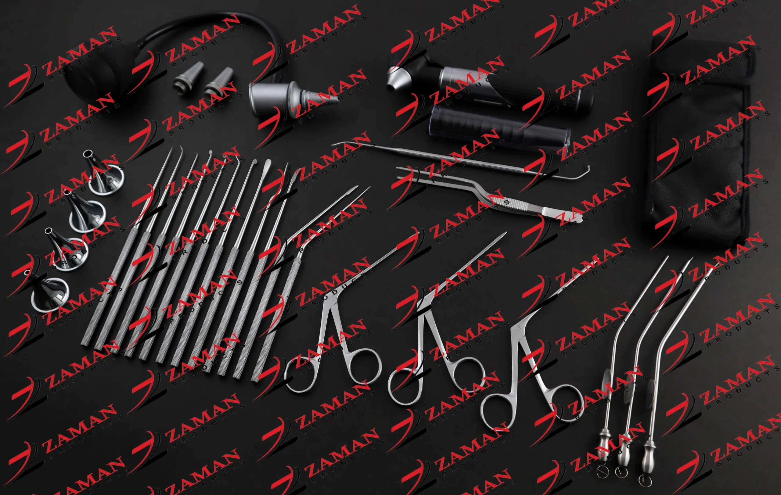 Micro Surgery Set , Ear Forceps, Mini Otoscope Ent Surgical Instruments - Image 2