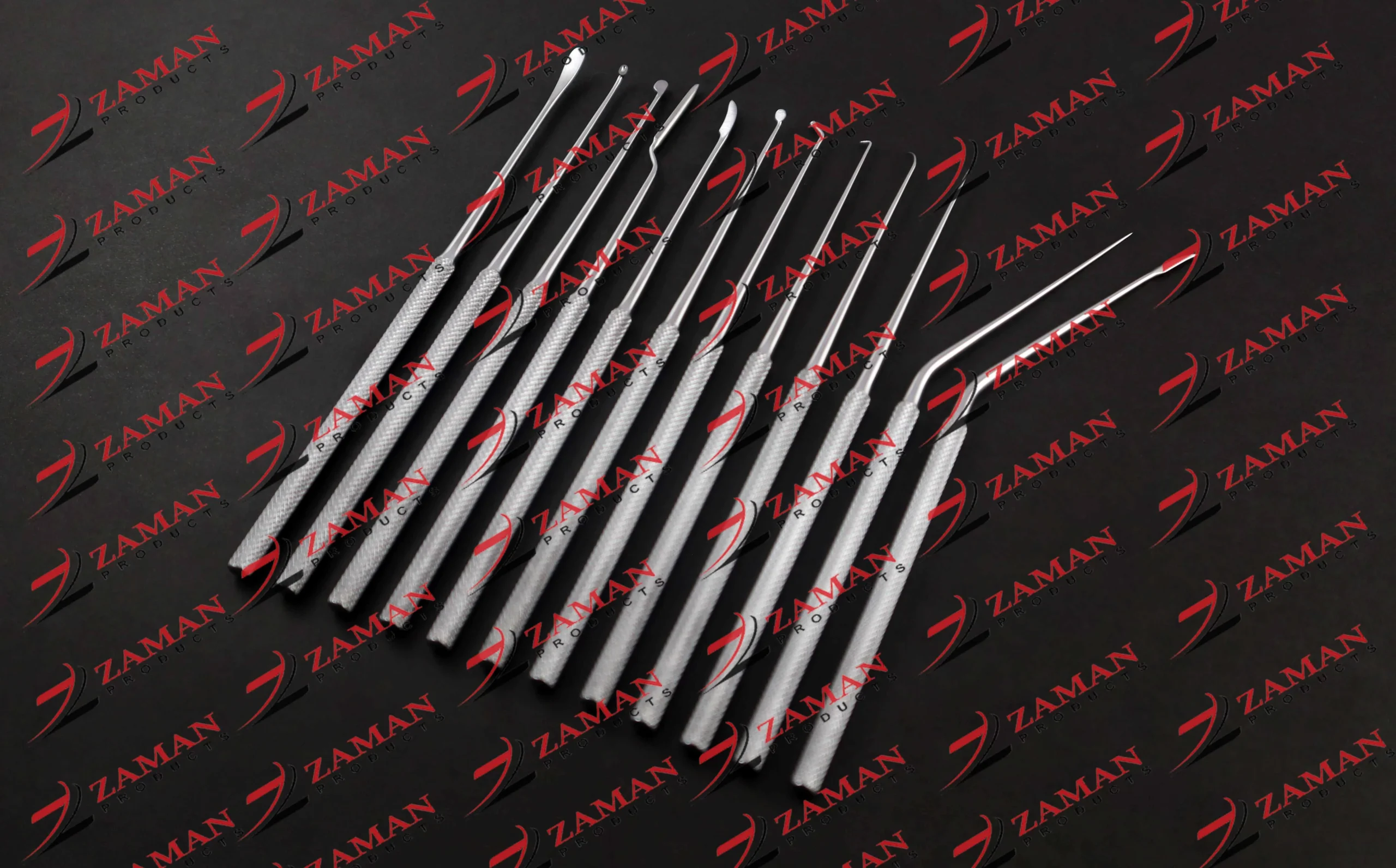 Shea Ear Operation Micro Repositor Set of 12 Pcs Surgical ENT Instruments Set - Image 3