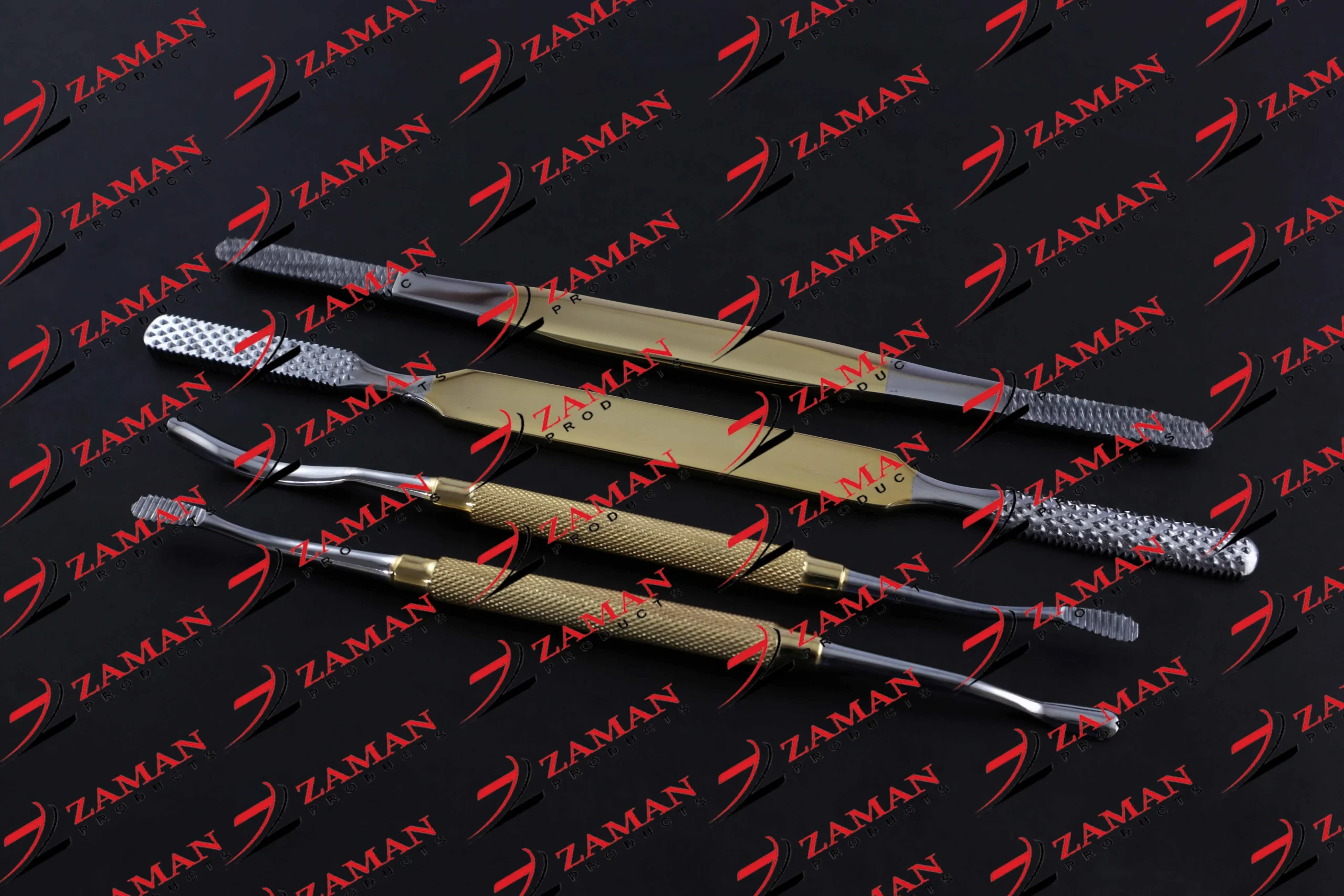 Rhinoplasty Fomon Double Ended Nasal Rasp Medium 4 PCs Set By Zaman Products - Image 2