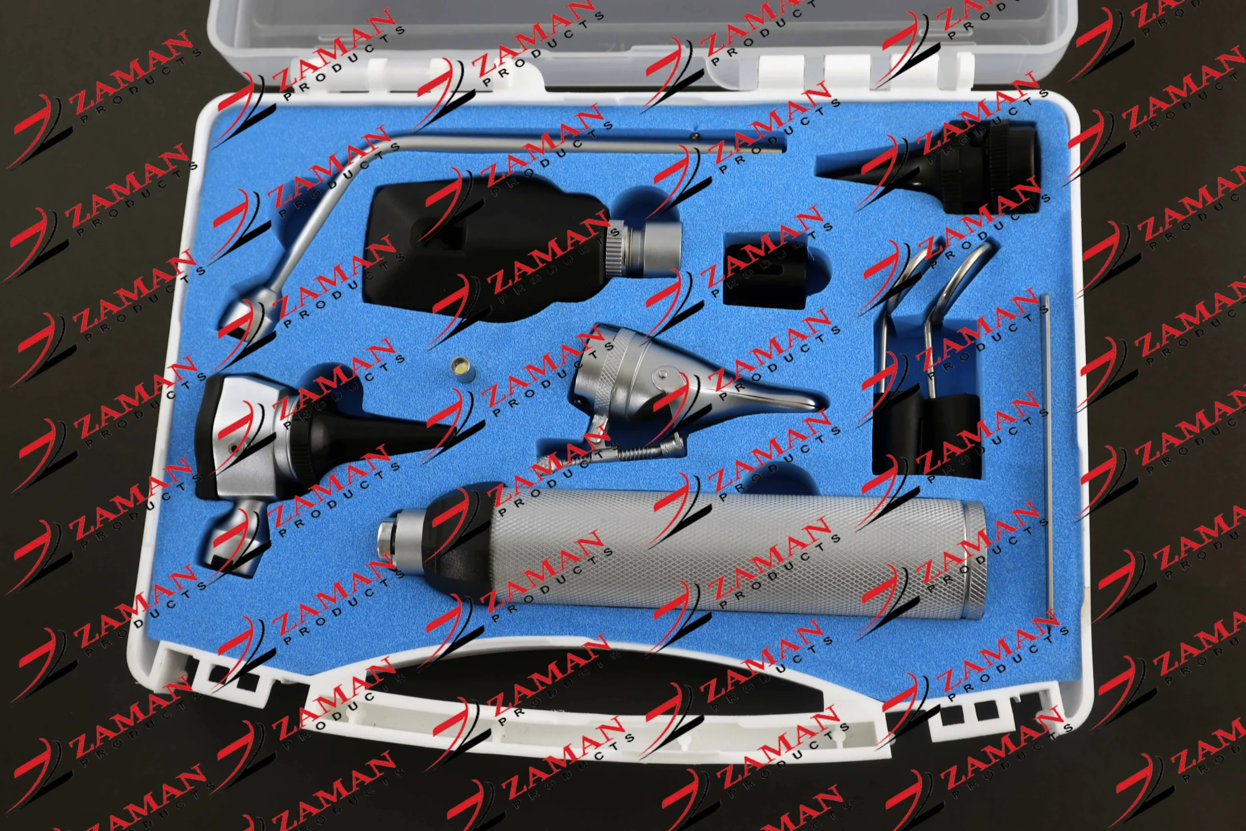 ENT Opthalmoscope Otoscope Nasal Larynx Diagnostic Set By Zaman Products - Image 5