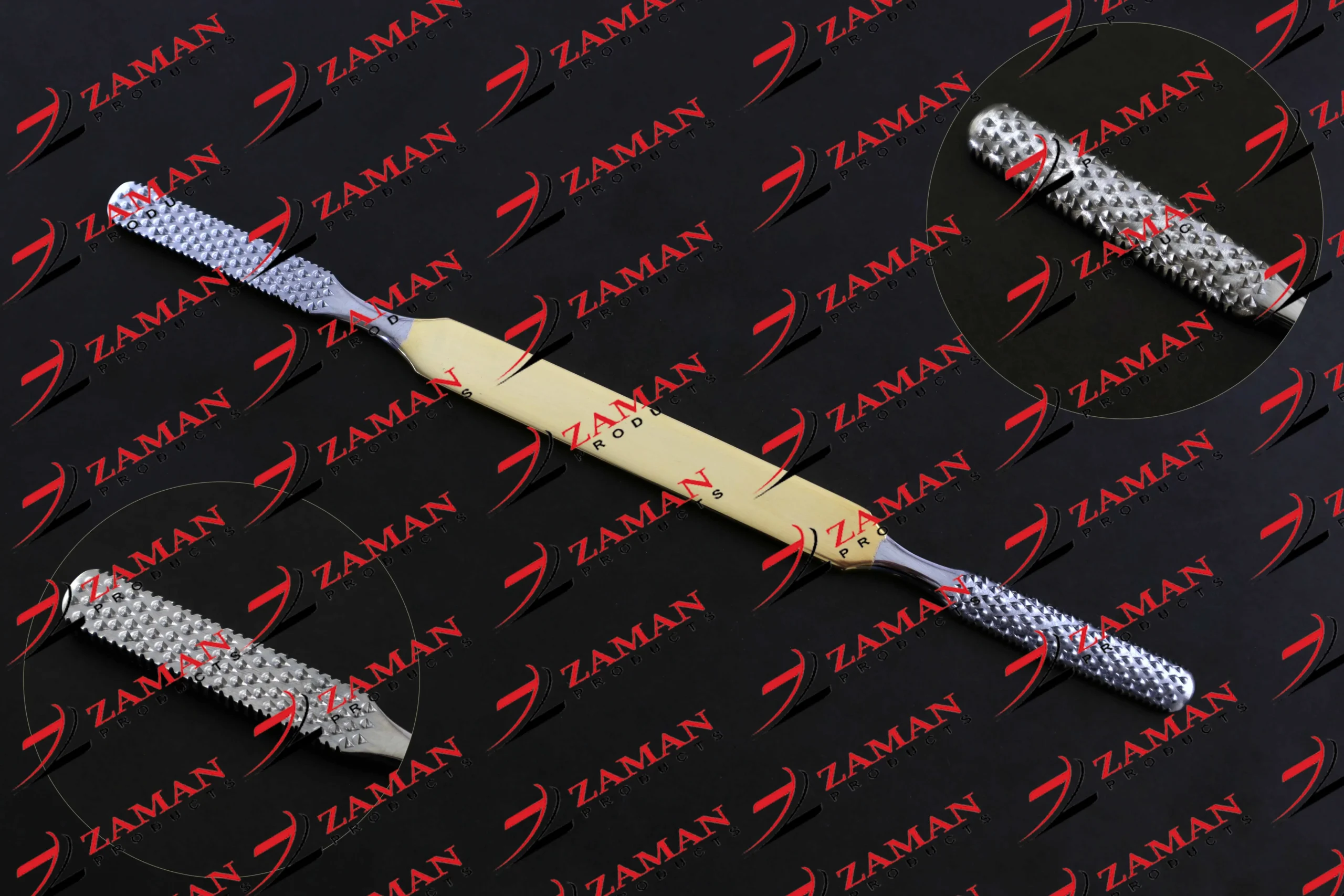 Rhinoplasty Fomon Double Ended Nasal Rasp Medium 4 PCs Set By Zaman Products - Image 6