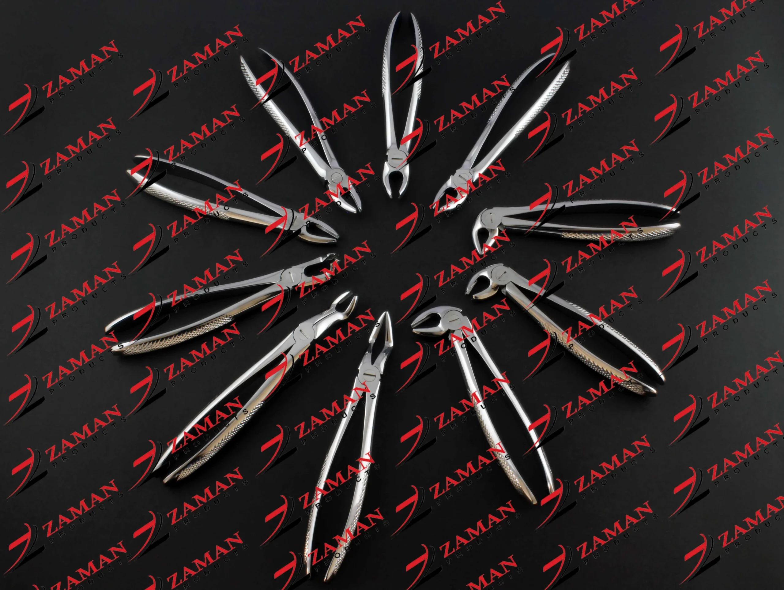 Tooth Extraction Forceps English Pattern For Upper & Lower Molars Oral Surgery - Image 2