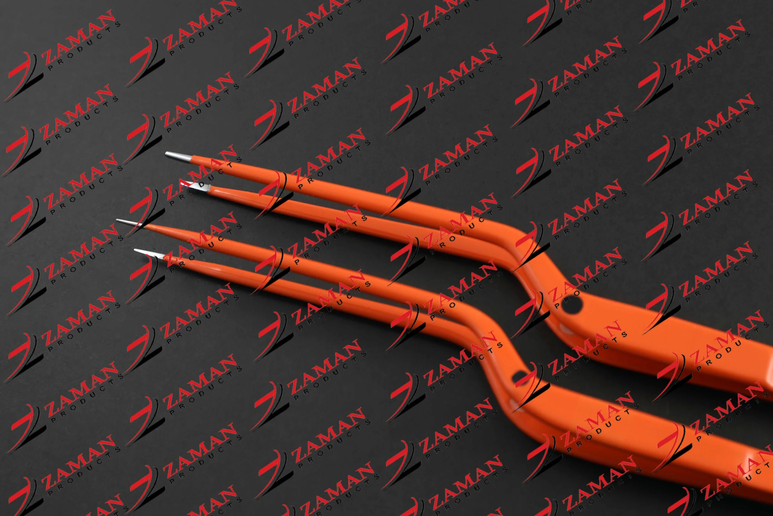 Bipolar Bayonet Forceps 0.5 & 1.5 mm, 20 cm Non Stick w/ Reusable Cable - Image 3