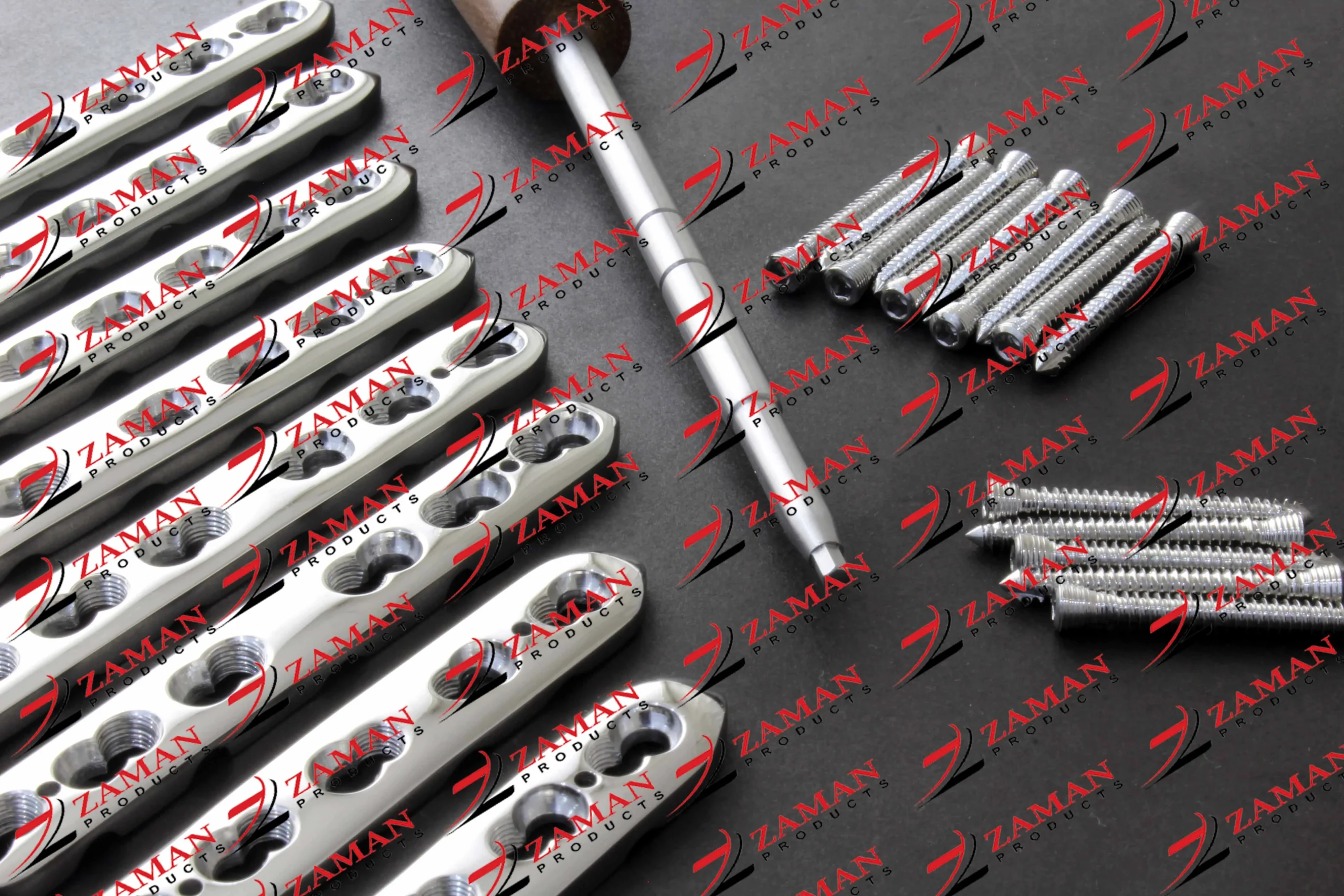 3.5 mm LCP Locking Plates 4 To 16 Holes & Screws 109 PCs Set Orthopedic Instruments By Zaman Products - Image 2