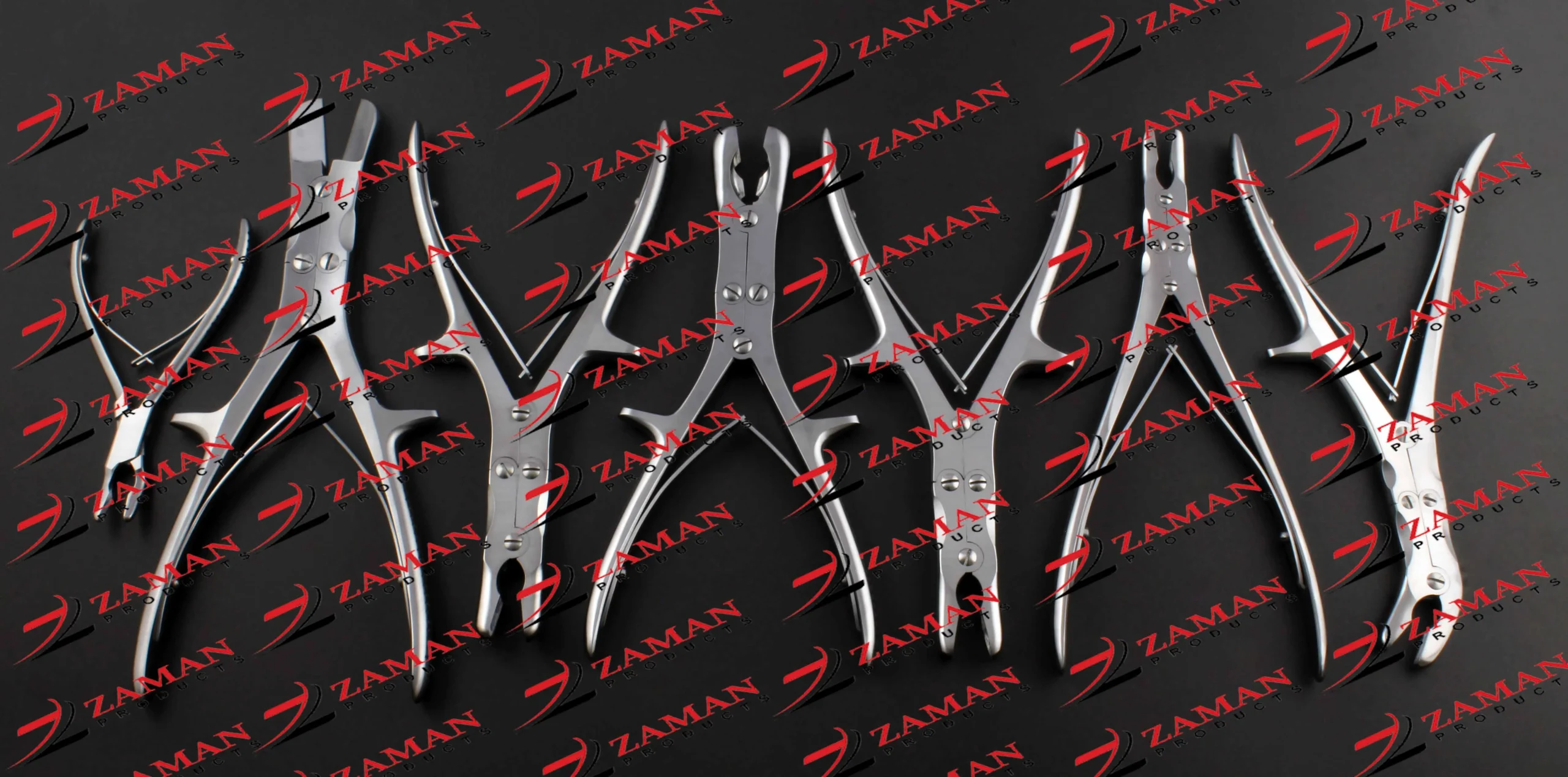 Bone Ronguers and plaster shear 7 PCs Set Orthopedic Surgical Instruments Zaman Products - Image 2