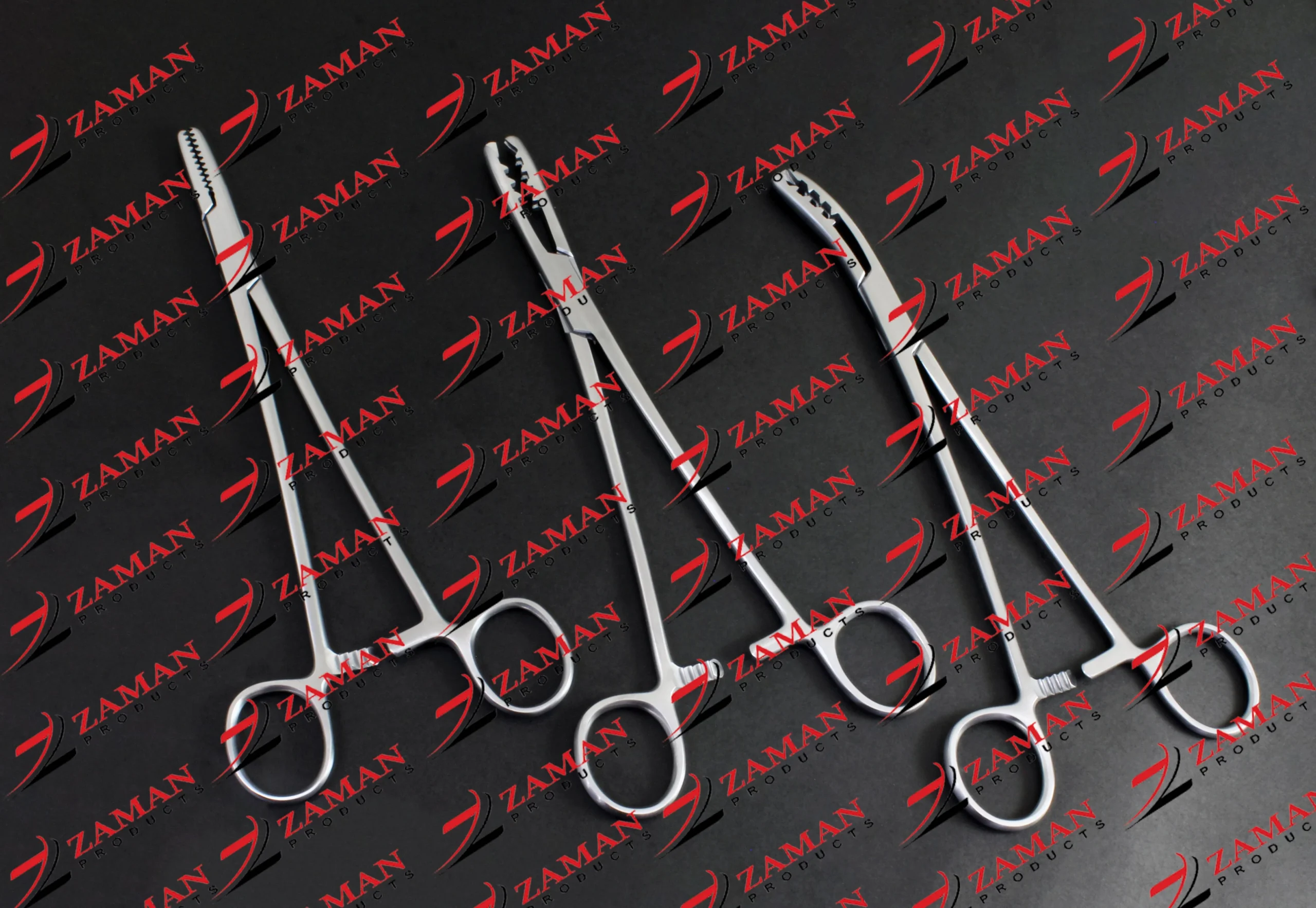 Cartilage Seizing Forceps Meniscus Forceps Bone Holding 3 PCs Set By Zaman Products - Image 2