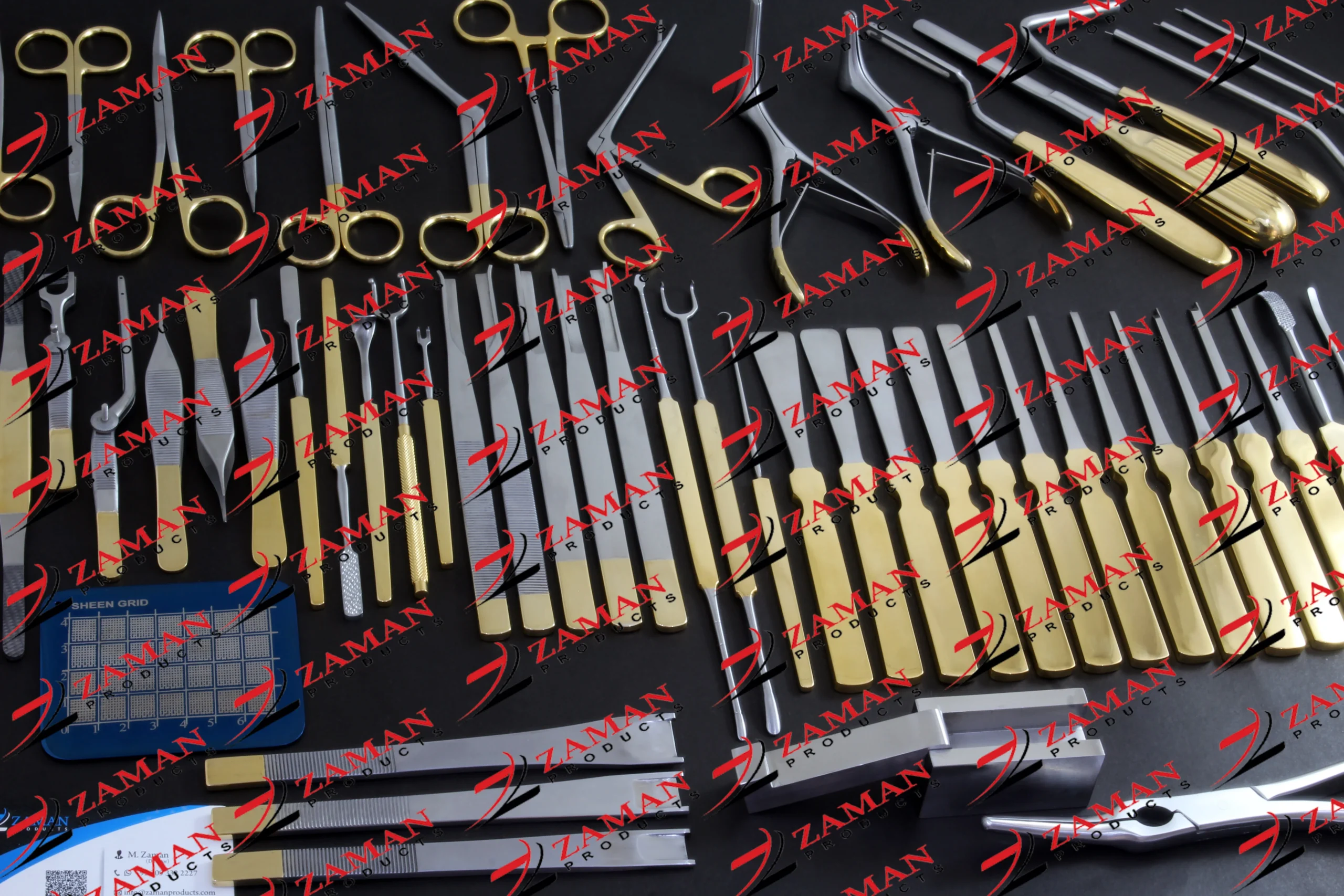 Rhinoplasty Instruments Set of 58 Pieces Nose Surgery Reusable By Zaman Products - Image 3