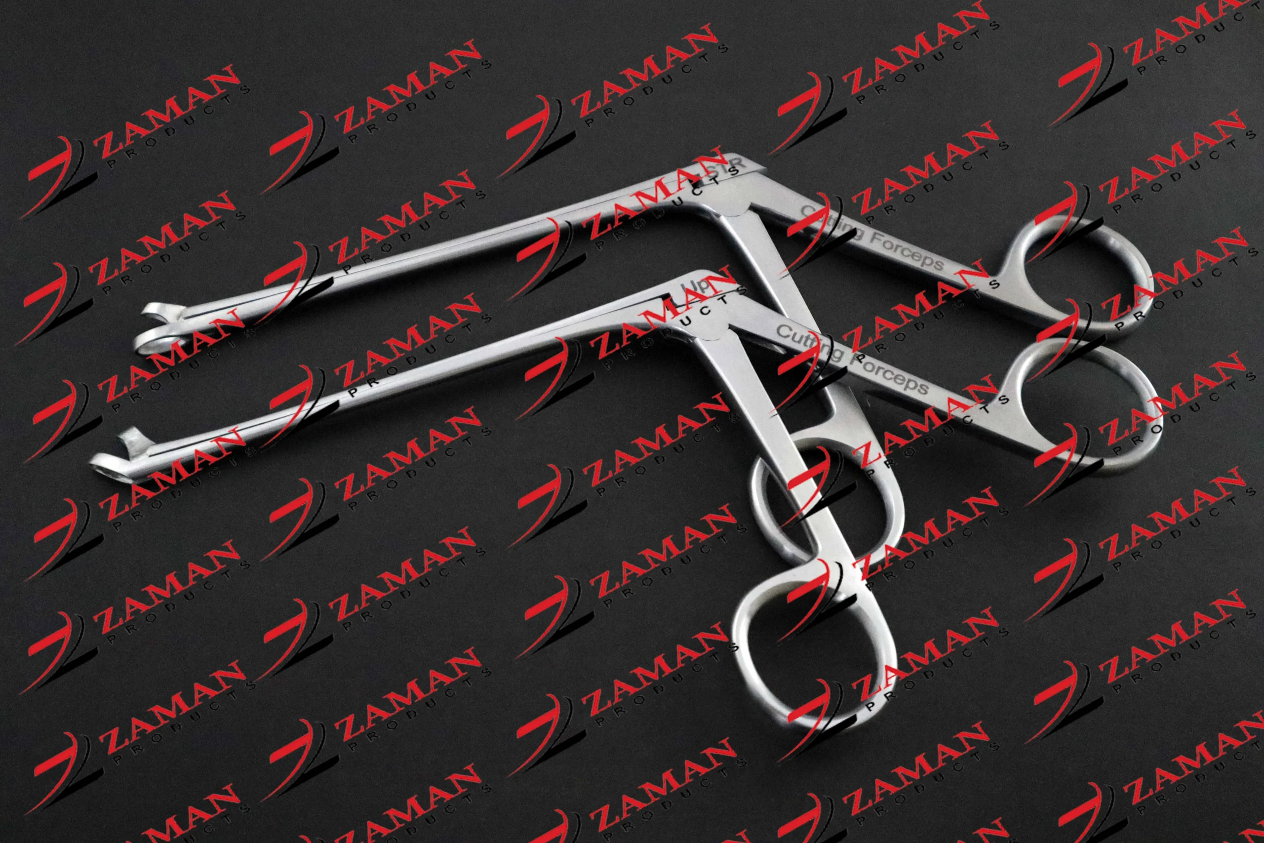 Weil Blakesley & Thru Cut Nasal Forceps Straight And 45 Degree 4 PCs Set - Image 3