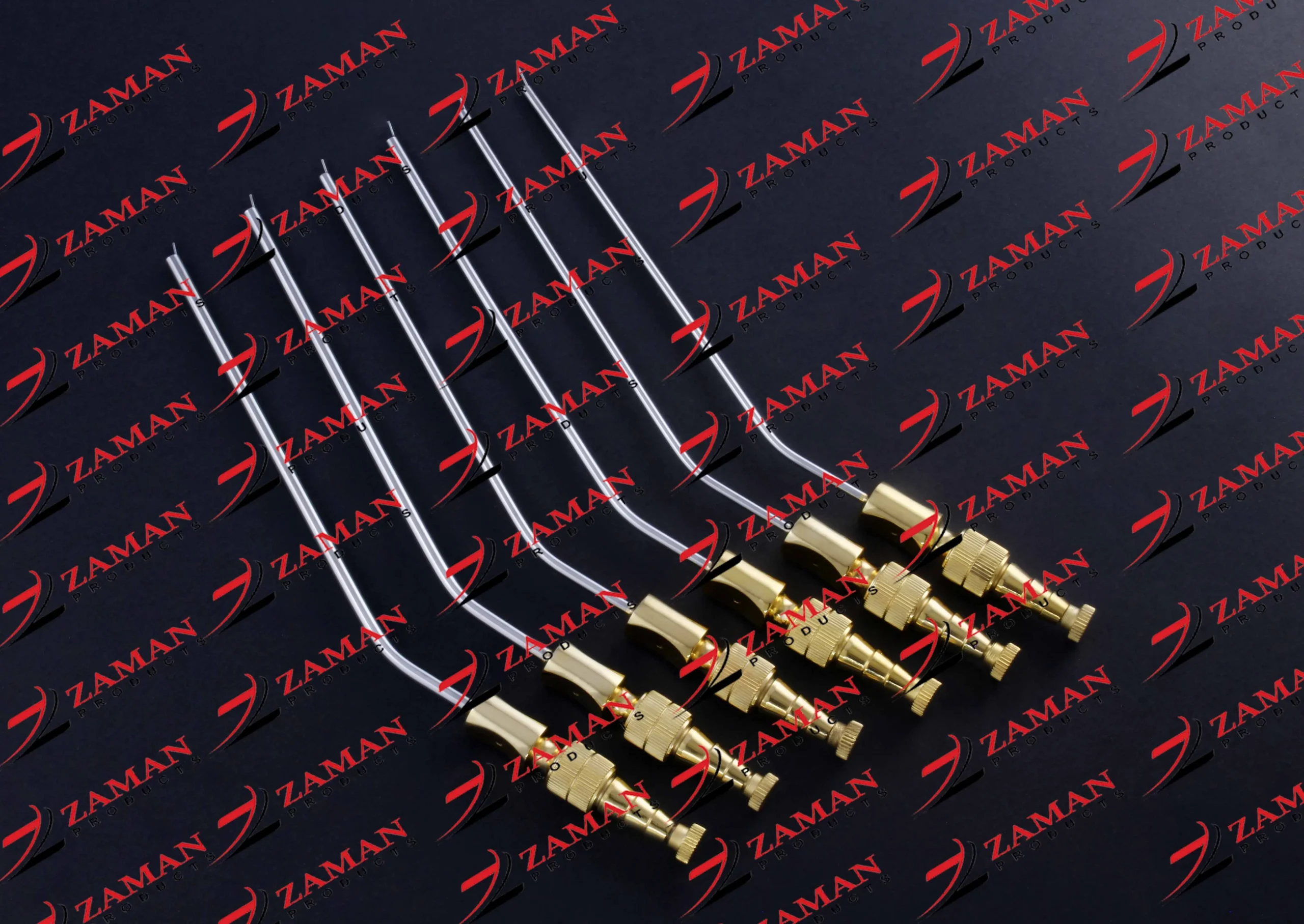 Frazier Suction Tubes Gold & Silver 4 To 12 6 PCs Set Surgical Instruments - Image 3