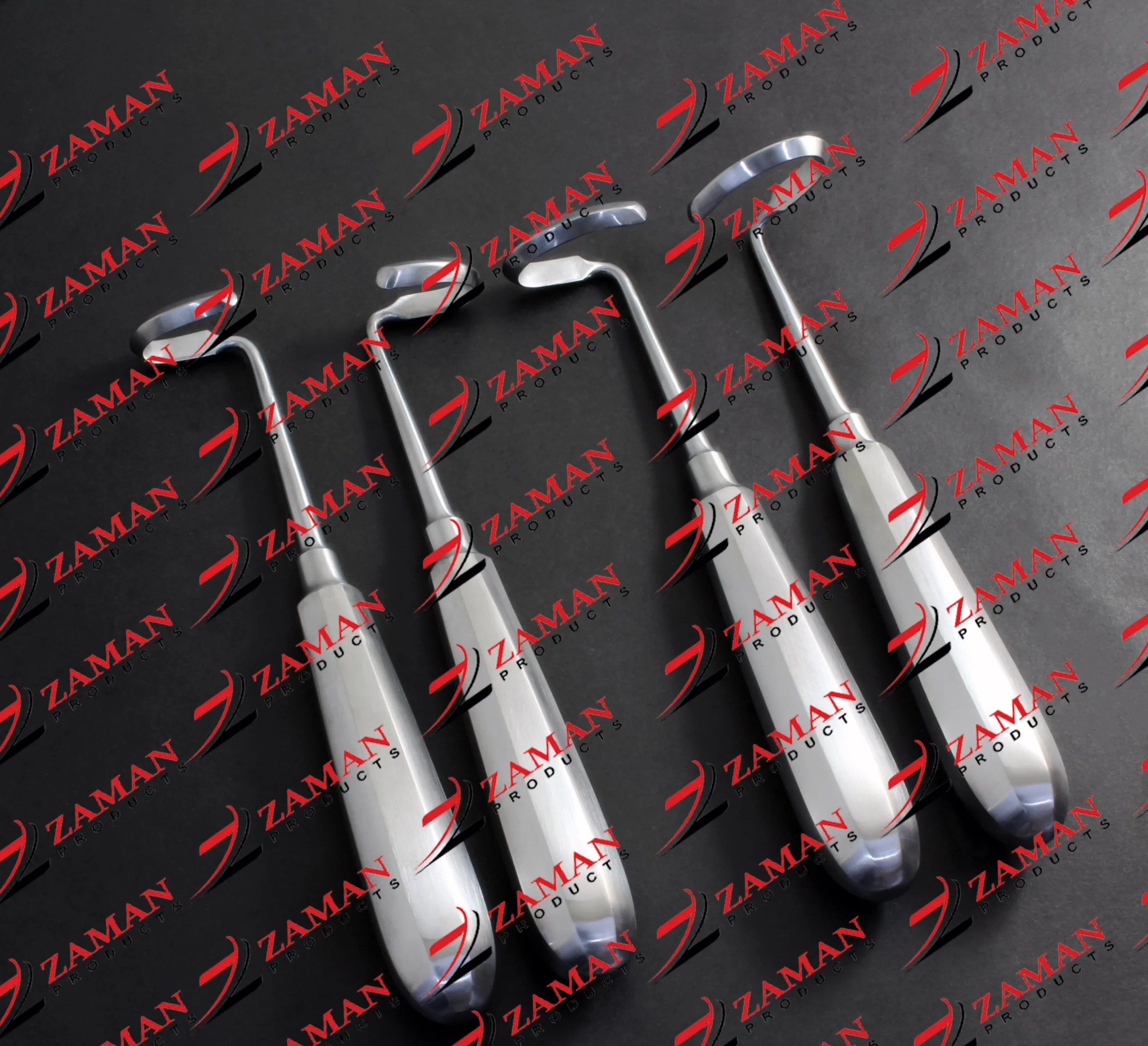 Doyen Rib Costal Elevator Raspatory Cardio Children & Adultos L & R 4 PCs Set - Image 4