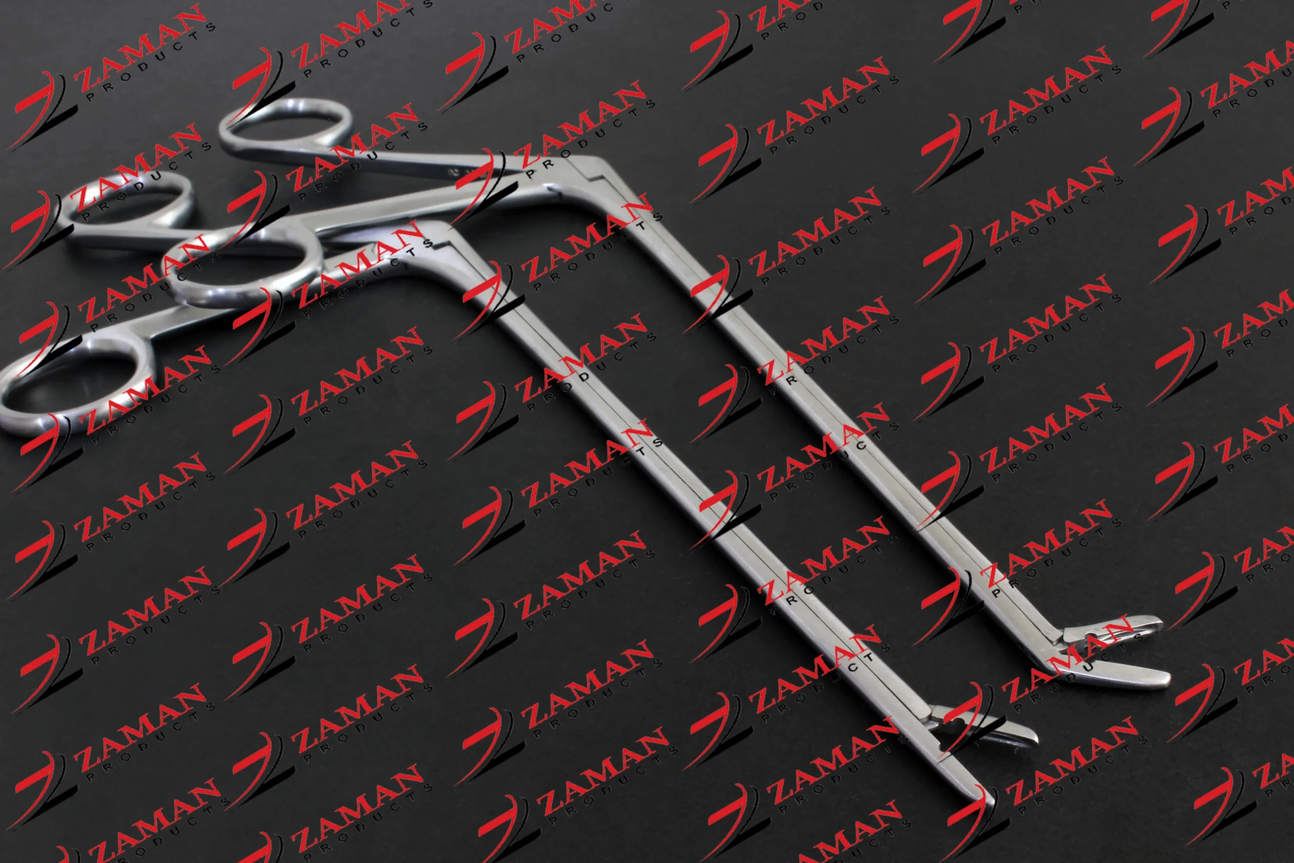 Cushing Disc Rongeur Bayonet Forceps Straight And Up 2,4 mm 6 PCs Set By ZP - Image 4