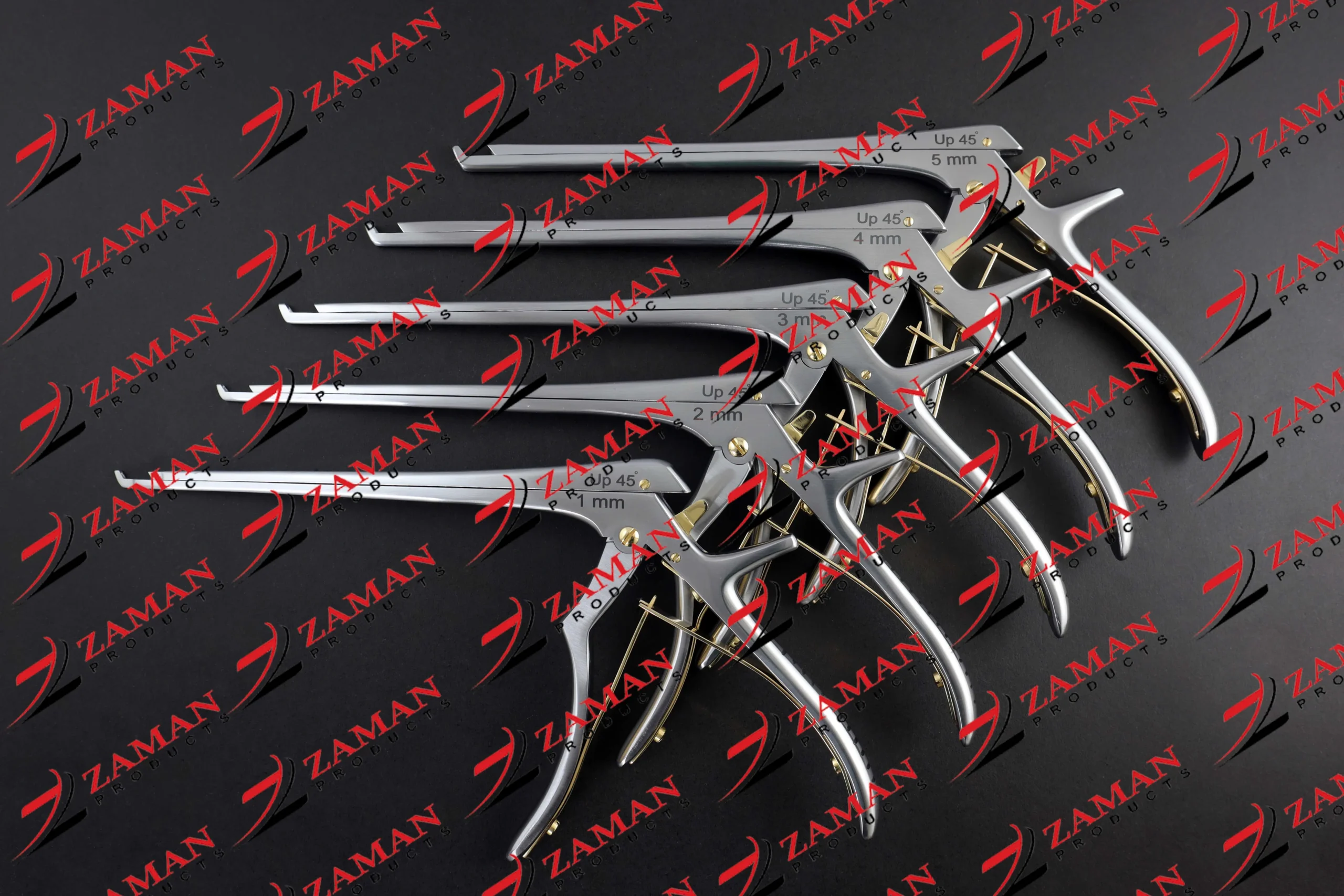 Convertible Kerrison Rongeurs 1,2,3,4,5 mm 5 PCs German Orthopedic Instruments - Image 5