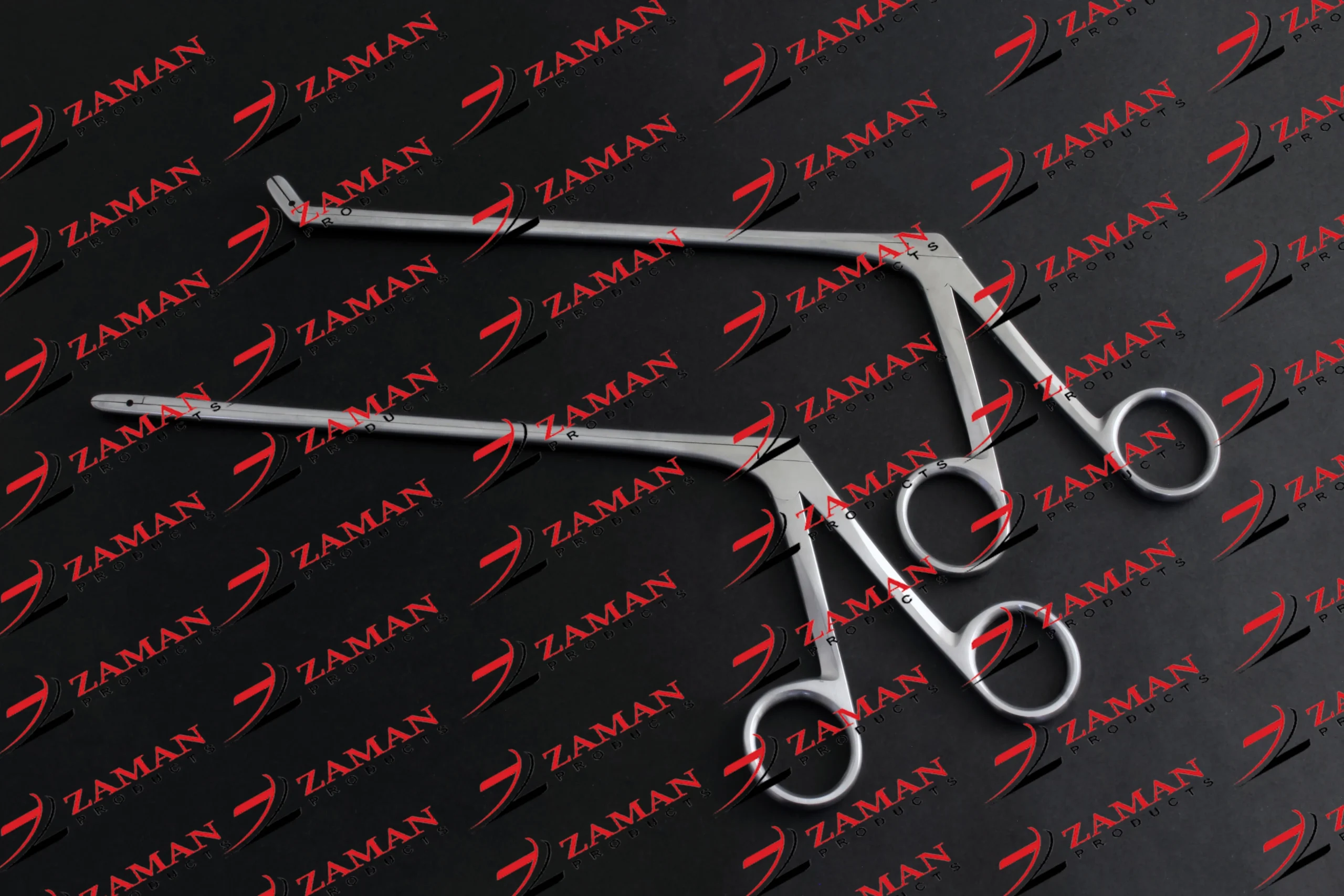 Cushing Disc Rongeur Bayonet Forceps Straight And Up 2,4 mm 6 PCs Set By ZP - Image 7