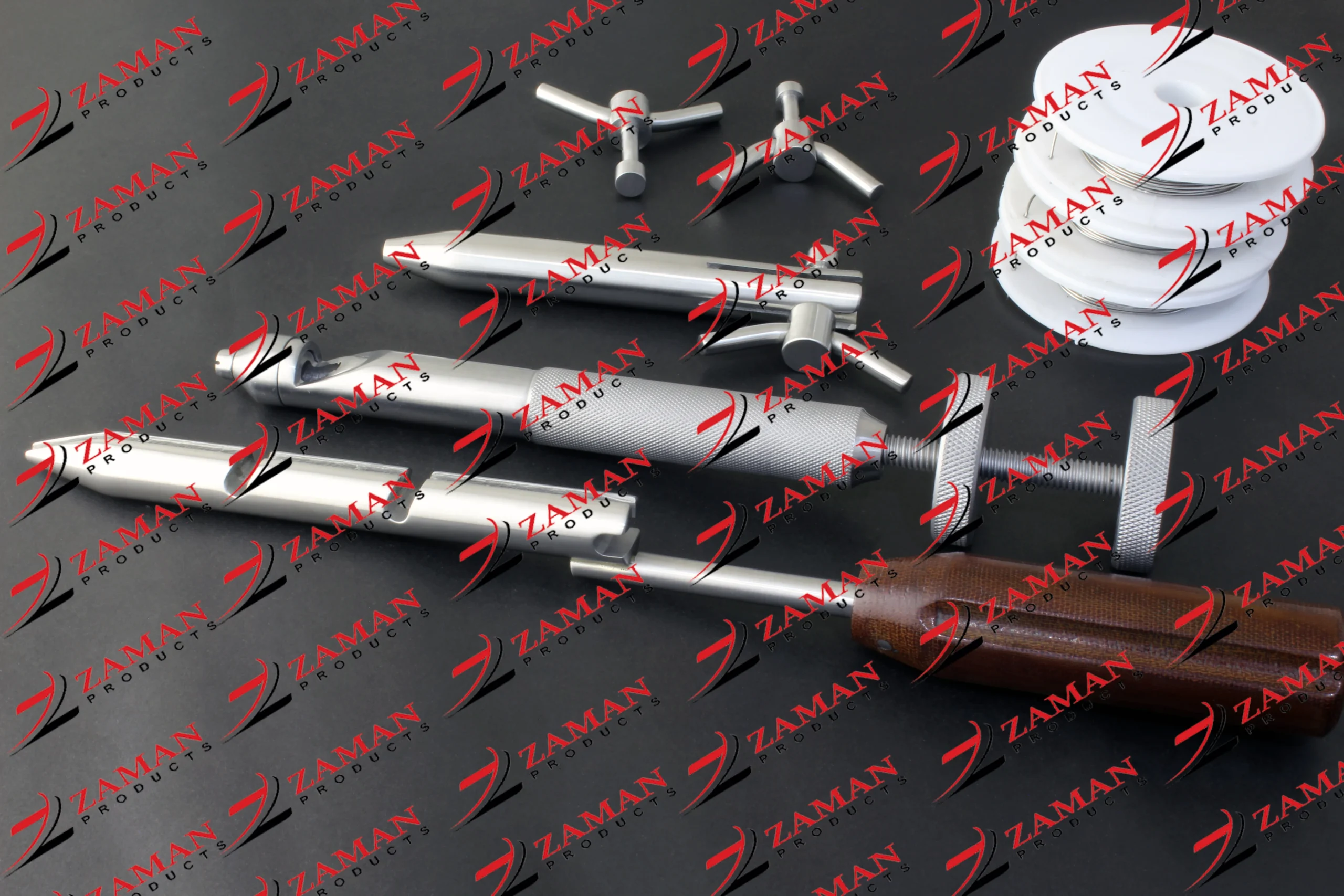 Cerclage Wire Tightener, Double Loop Set With 1, 1.2, 1.5 mm Wire Orthopedics