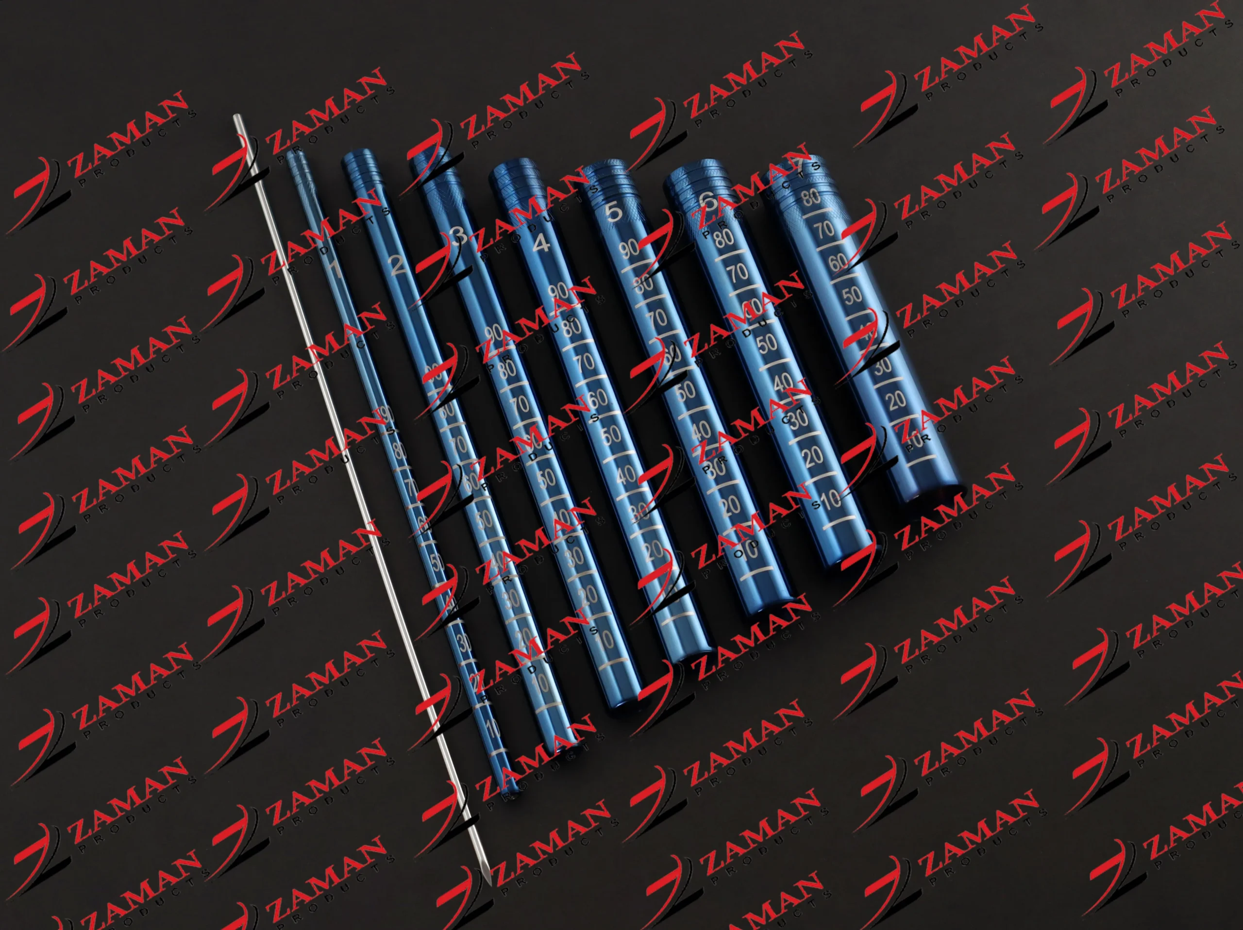 MIS Tubular Retractor Dilators Blue 08 PCs Set Spine Surgery Instruments ZP