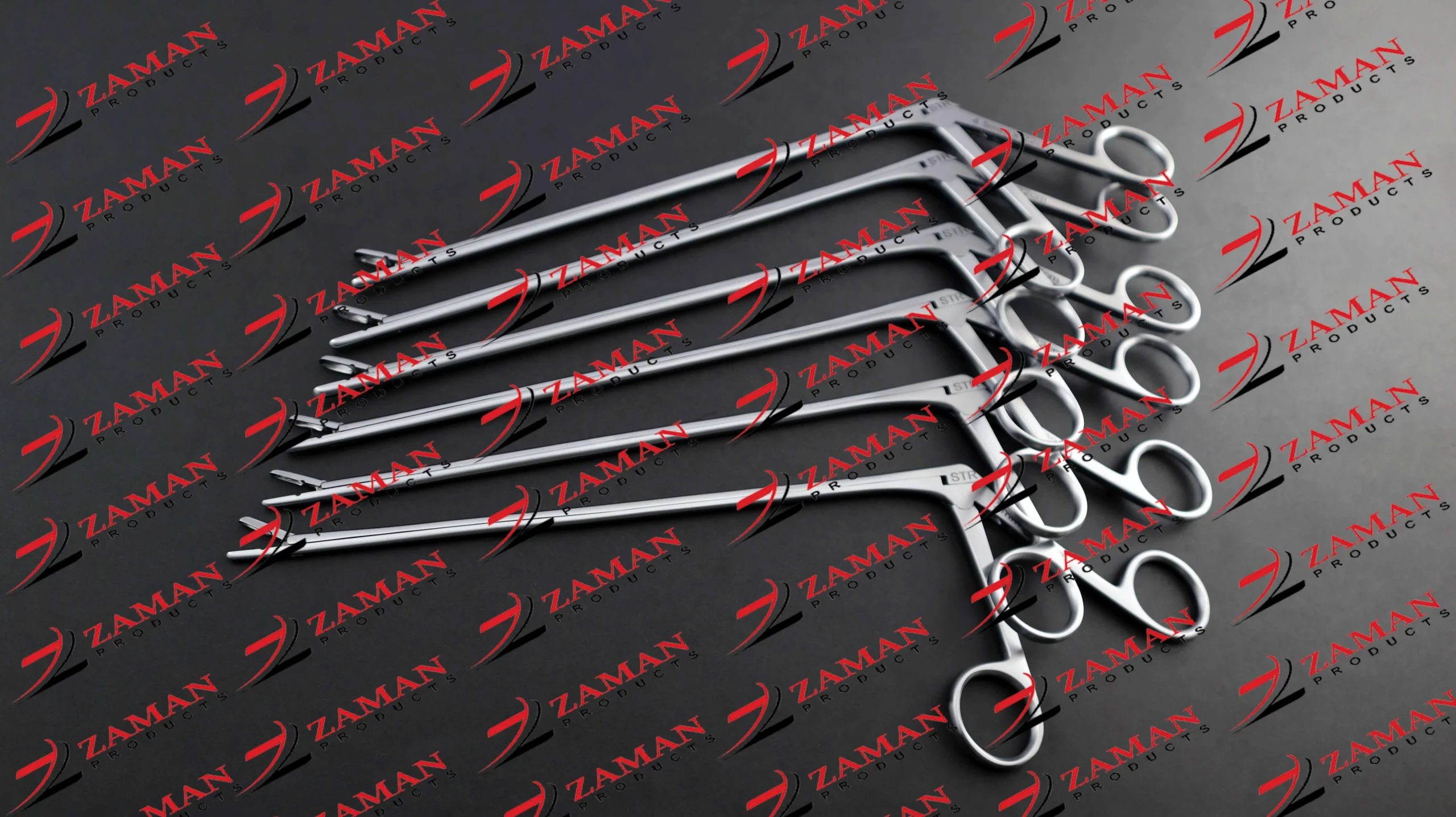 Laminectomy Intervertebral Disc Rongeur 22 Cm Set Straight 2, 3,3.5 ,4,4.5, 5 mm - Image 2