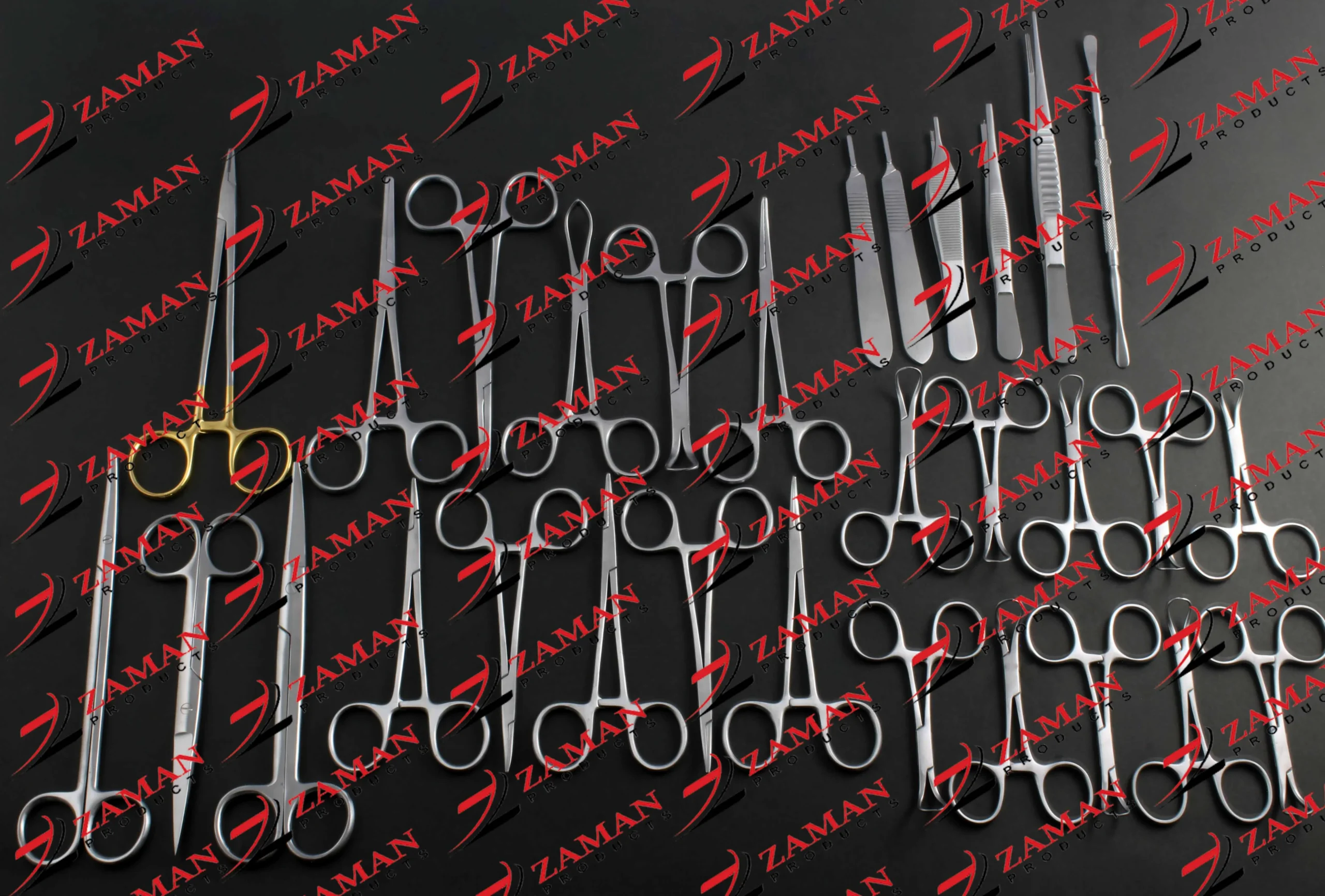 Securos Veterinary Surgical Pack Instruments 30 PCs Set By Zaman Products