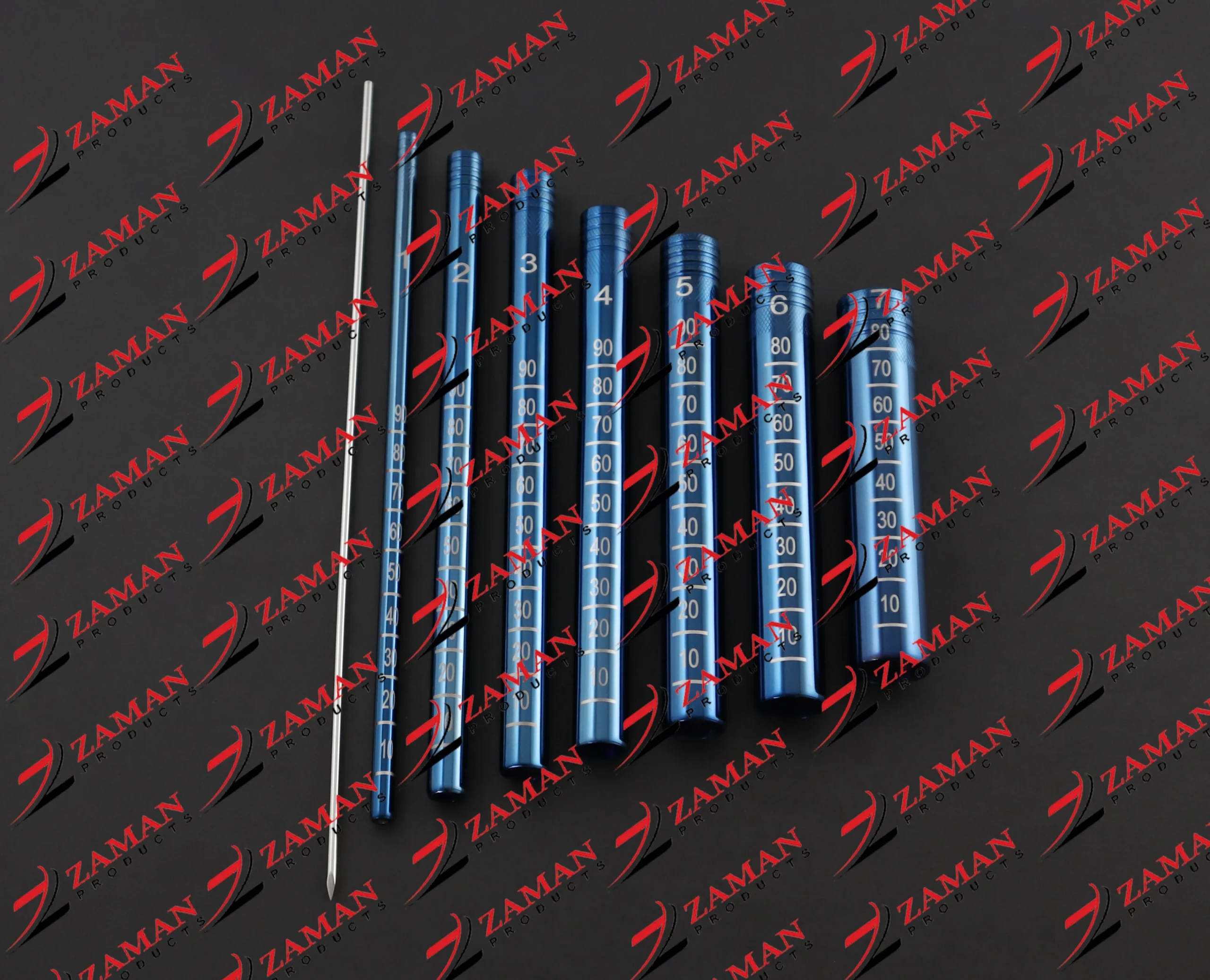 MIS Tubular Retractor Dilators Blue 08 PCs Set Spine Surgery Instruments ZP - Image 2