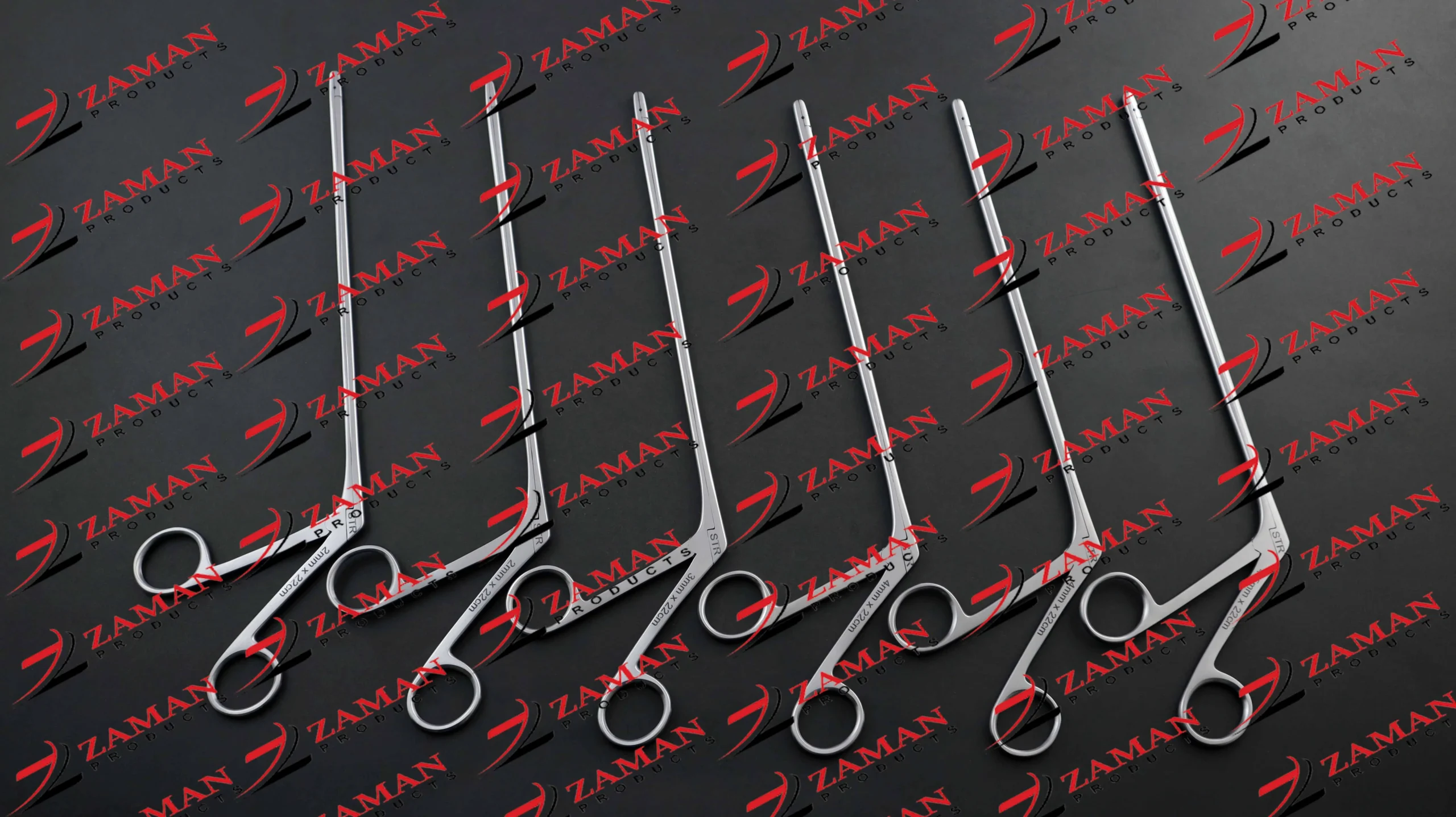 Laminectomy Intervertebral Disc Rongeur 22 Cm Set Straight 2, 3,3.5 ,4,4.5, 5 mm - Image 3