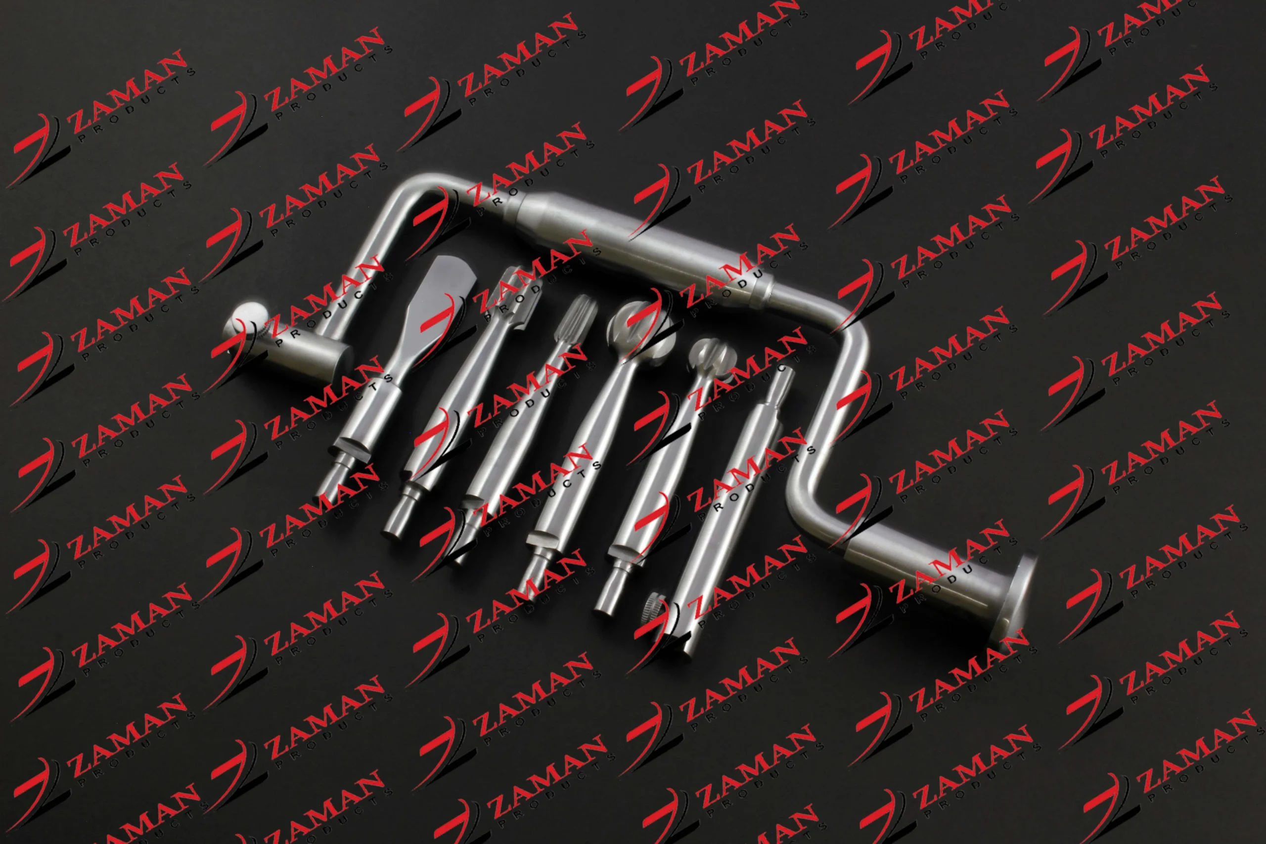 Hudson Brace Hand Drill Set Of 7 PCs Surgical Orthopedic Instruments By ZP - Image 2