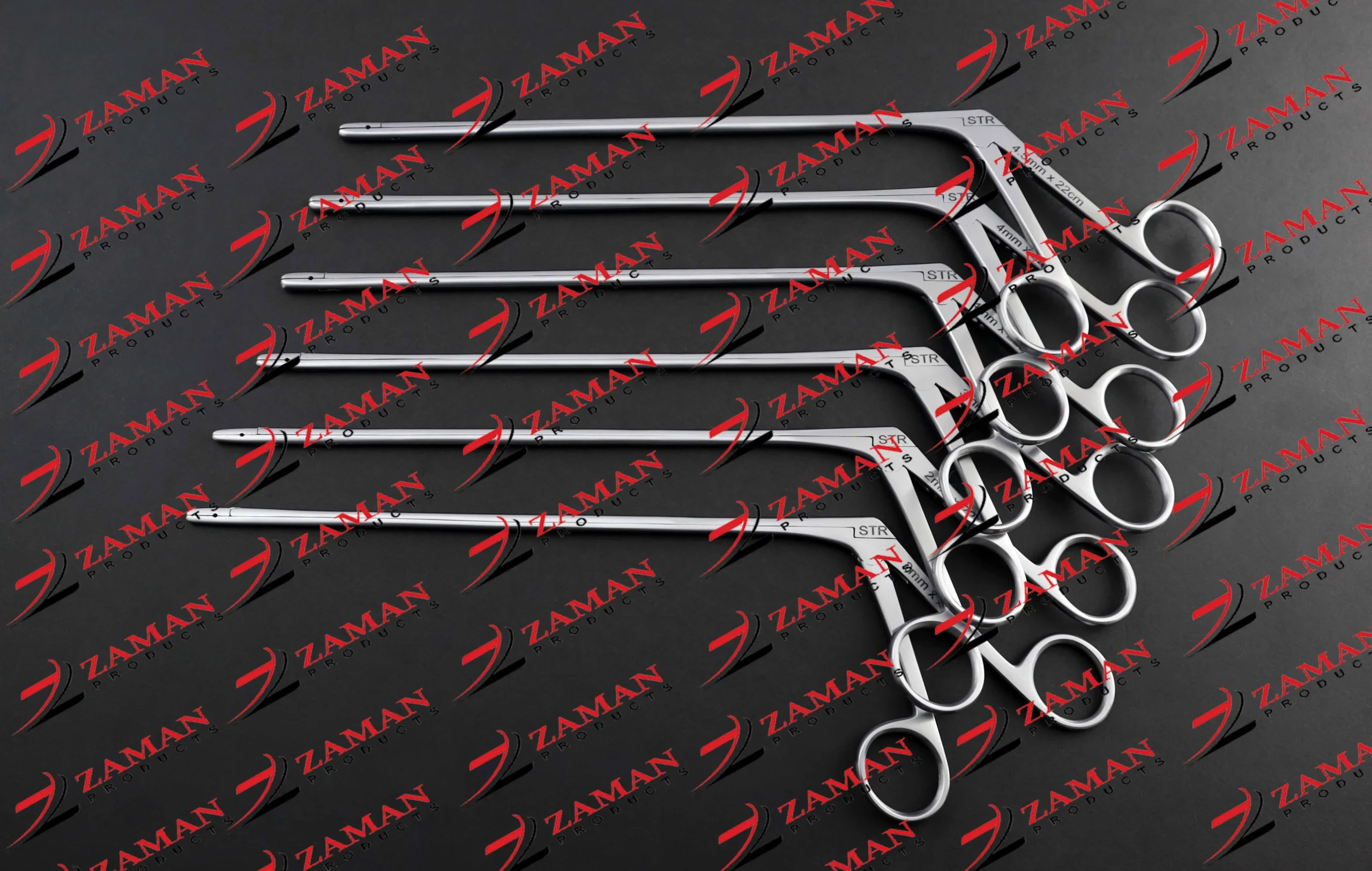 Laminectomy Intervertebral Disc Rongeur 22 Cm Set Straight 2, 3,3.5 ,4,4.5, 5 mm - Image 4