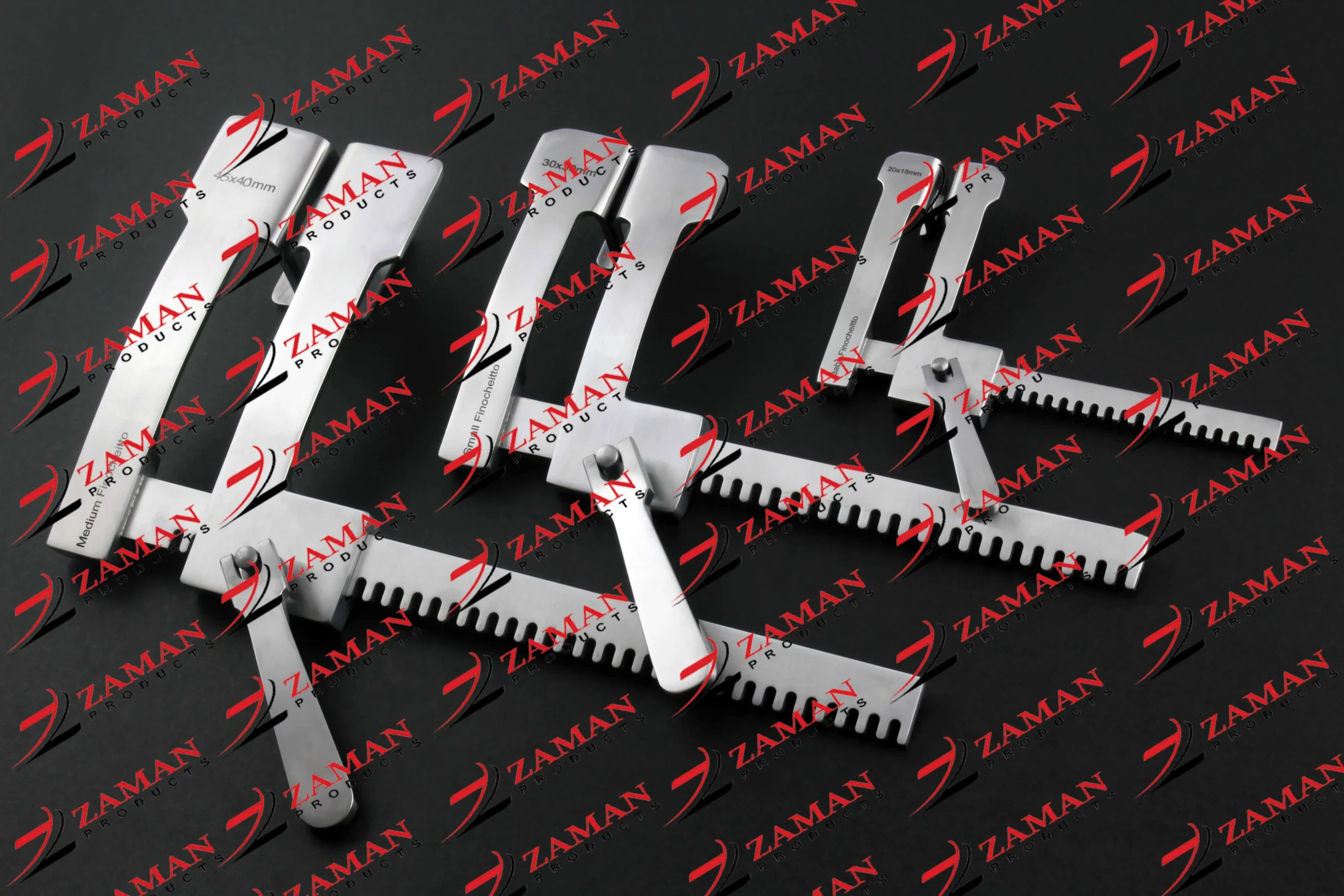 Baby + Small + Medium 3 PCs Set Finochietto Rib Spreader Retractors By Zaman Products - Image 4