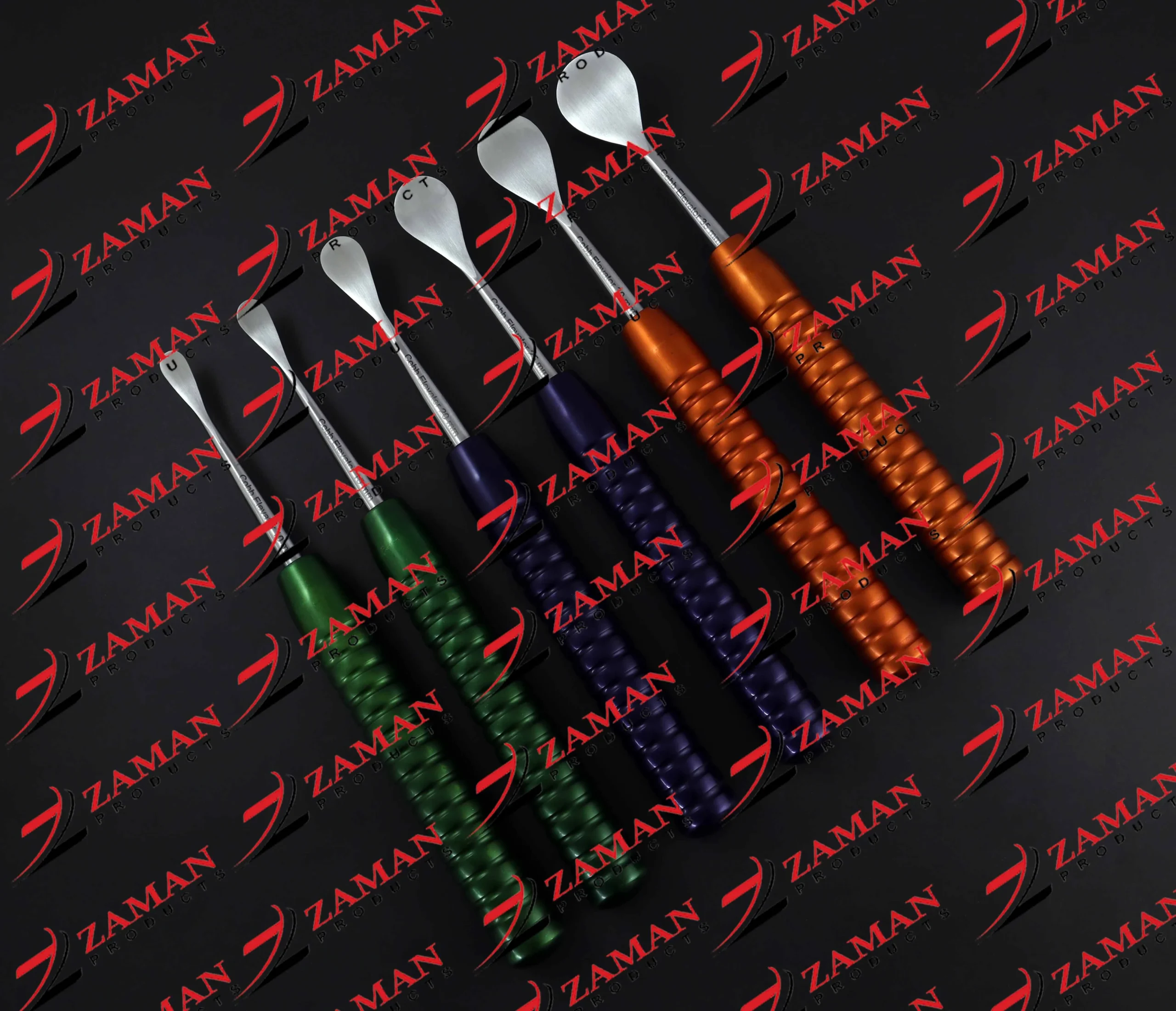 Cobb Spinal Elevator 6 PCs Set Colored Orthopedic Surgical Instruments - Image 3