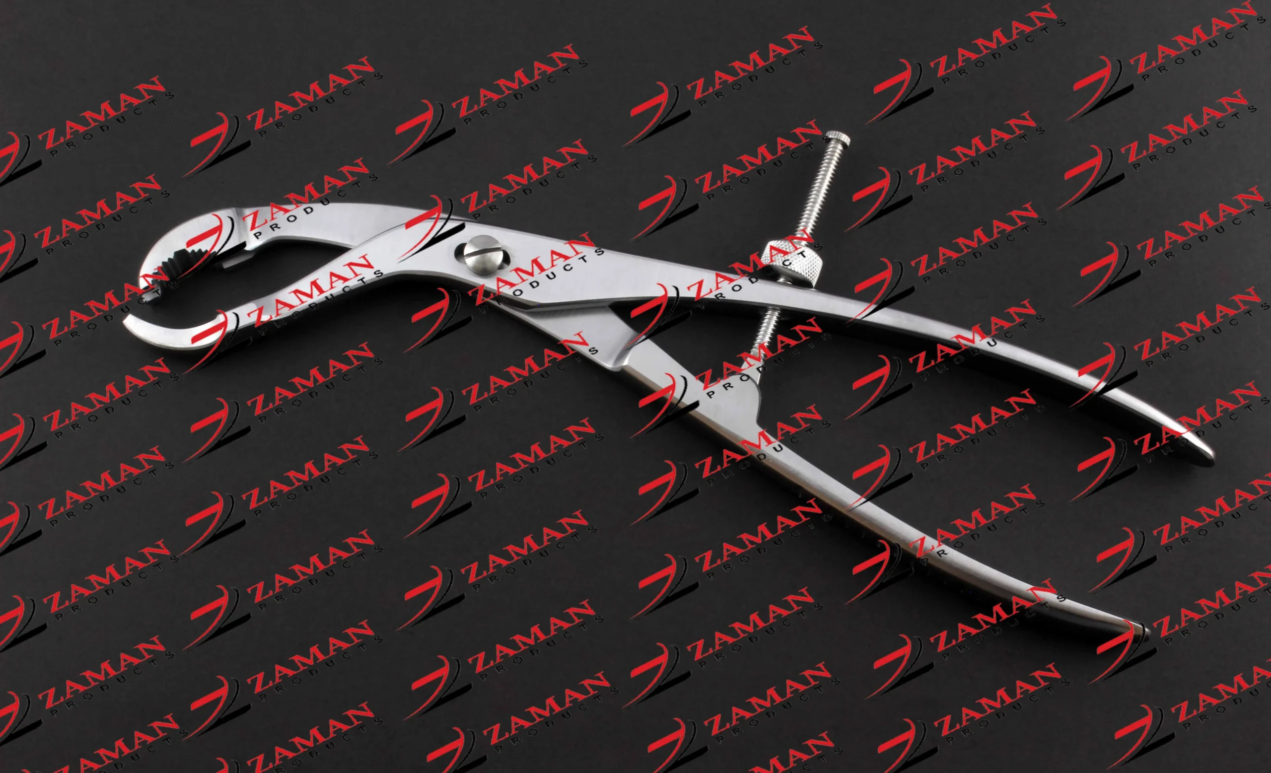 Self Centering Bone Holding Forceps And Ulrich Bone Holding Forceps Curved 25 CM - Image 2