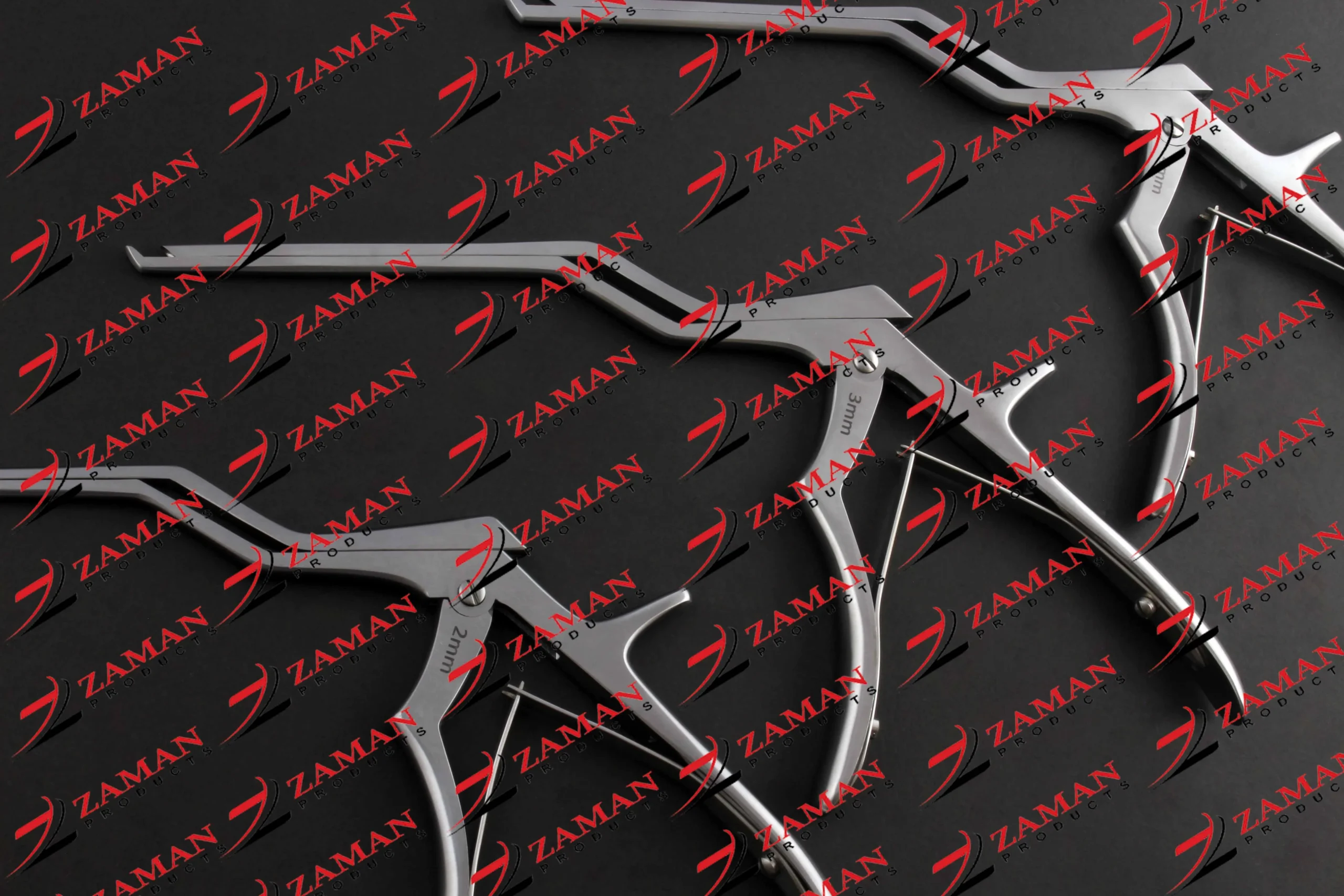 Spurling Kerrison Bayonet Rongeur 45 Degree 2mm,3mm,4mm up 9'' By Zaman Products - Image 4