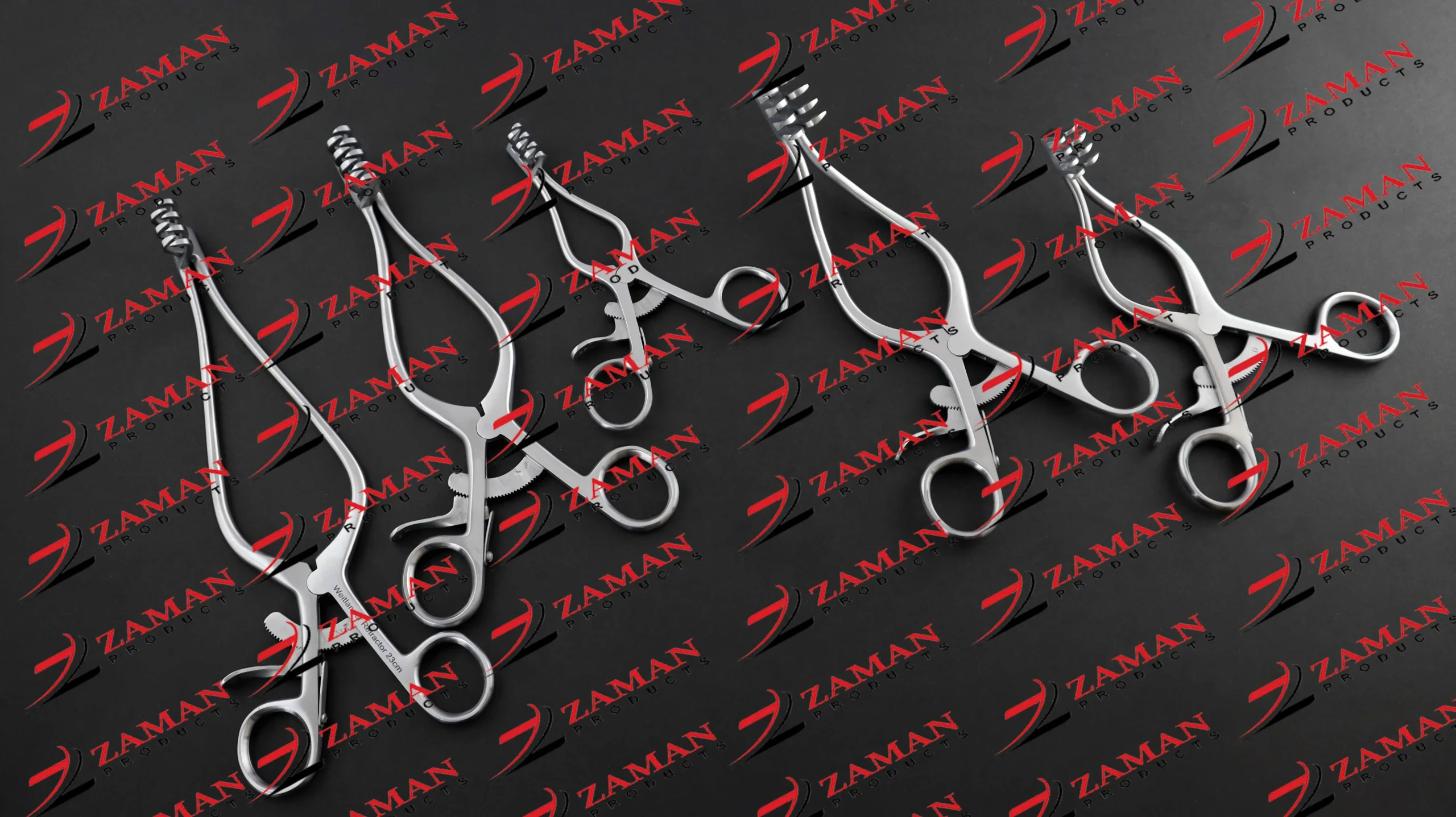 MOLLISON And WEITLANDER Retractors Sharp 5 PCs Set Surgical Instruments - Image 3