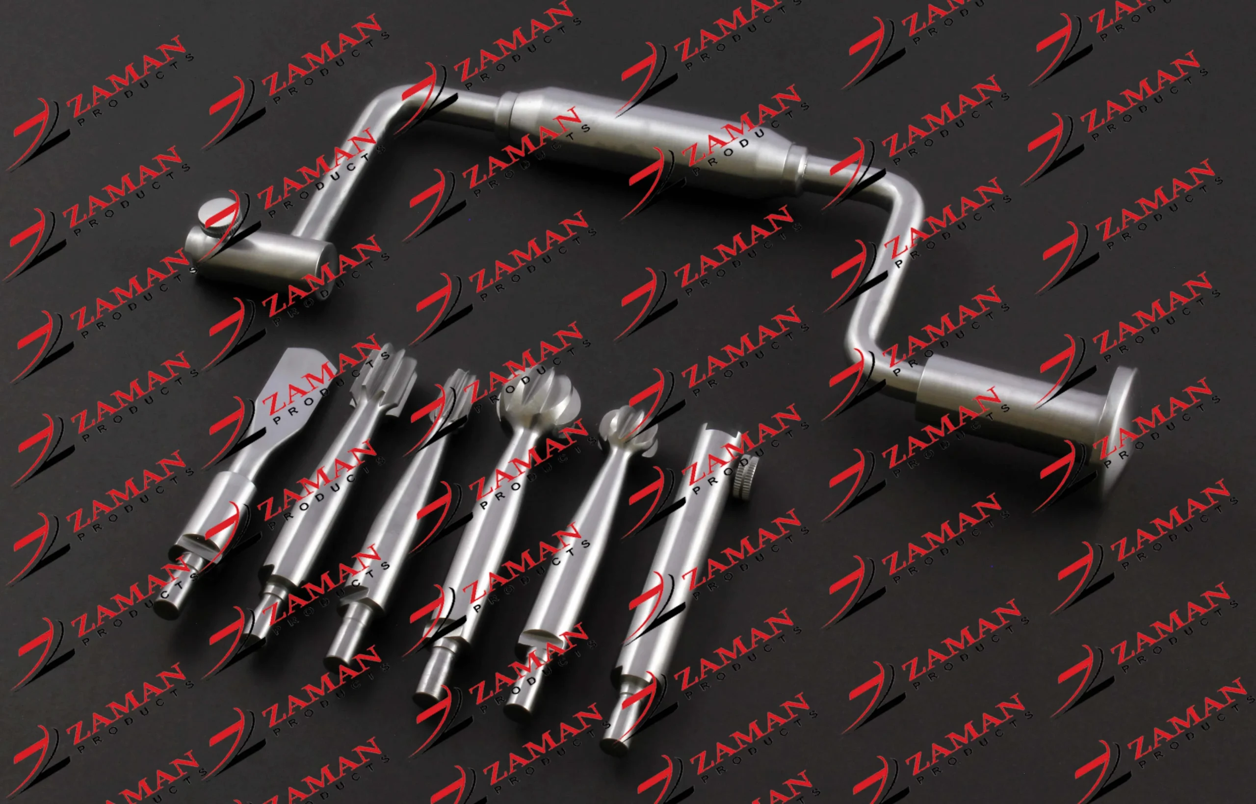 Hudson Brace Hand Drill Set Of 7 PCs Surgical Orthopedic Instruments By ZP - Image 5