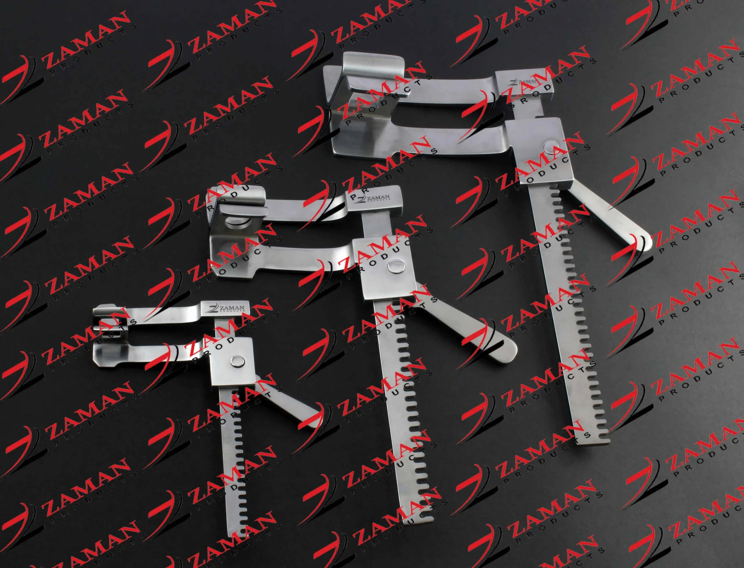 Baby + Small + Medium 3 PCs Set Finochietto Rib Spreader Retractors By Zaman Products - Image 3