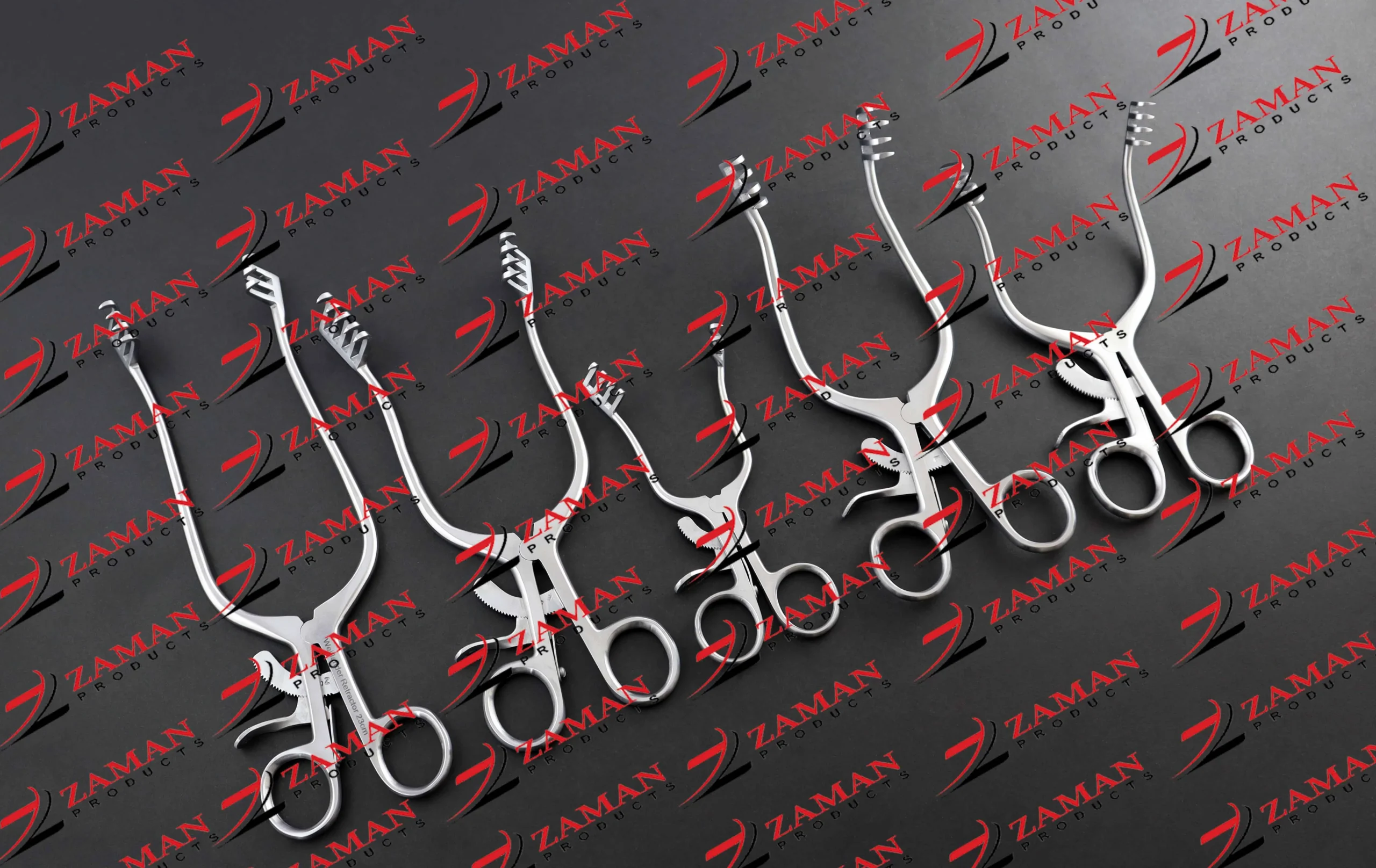 MOLLISON And WEITLANDER Retractors Sharp 5 PCs Set Surgical Instruments - Image 2