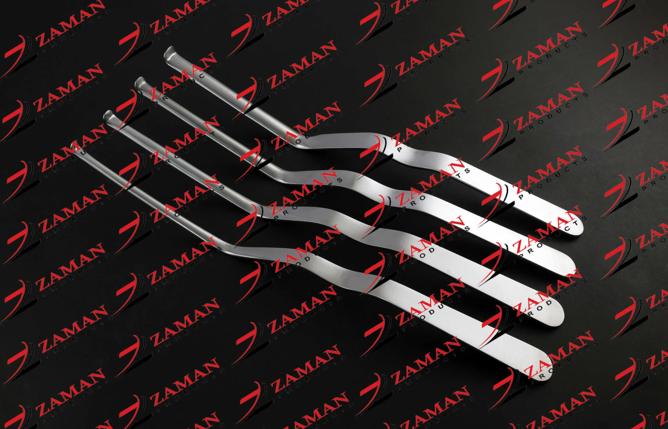 Caspar Nerve Root Retractor Bayonet Shaft 4,6,8,10 mm 8 PCs Set By Zaman Products - Image 8