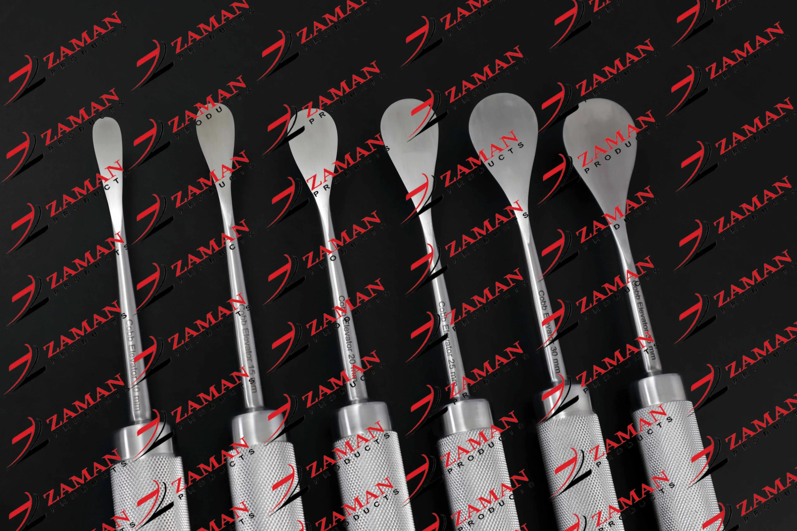 Cobb Spinal Elevator 6 PCs Set Steel Handle Orthopedic Surgical Instruments - Image 5