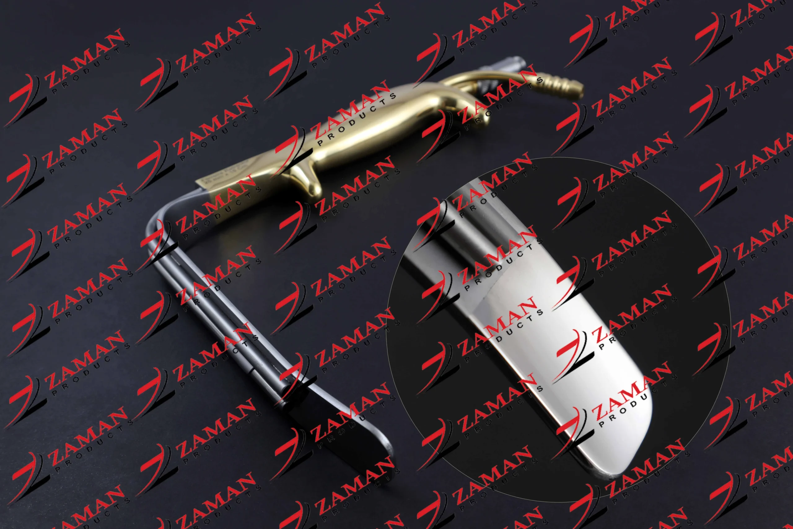 Ferreira Breast Retractor 25 mm x 15 CM With Fiber Optic For Breast Augmentation By Zaman Products - Image 2